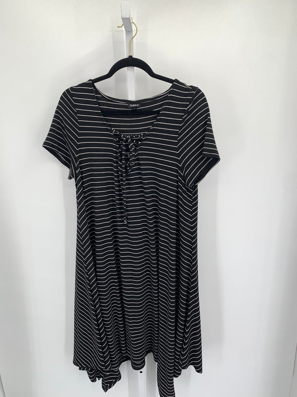 Torrid Size 1X Womens Short Sleeve Dress