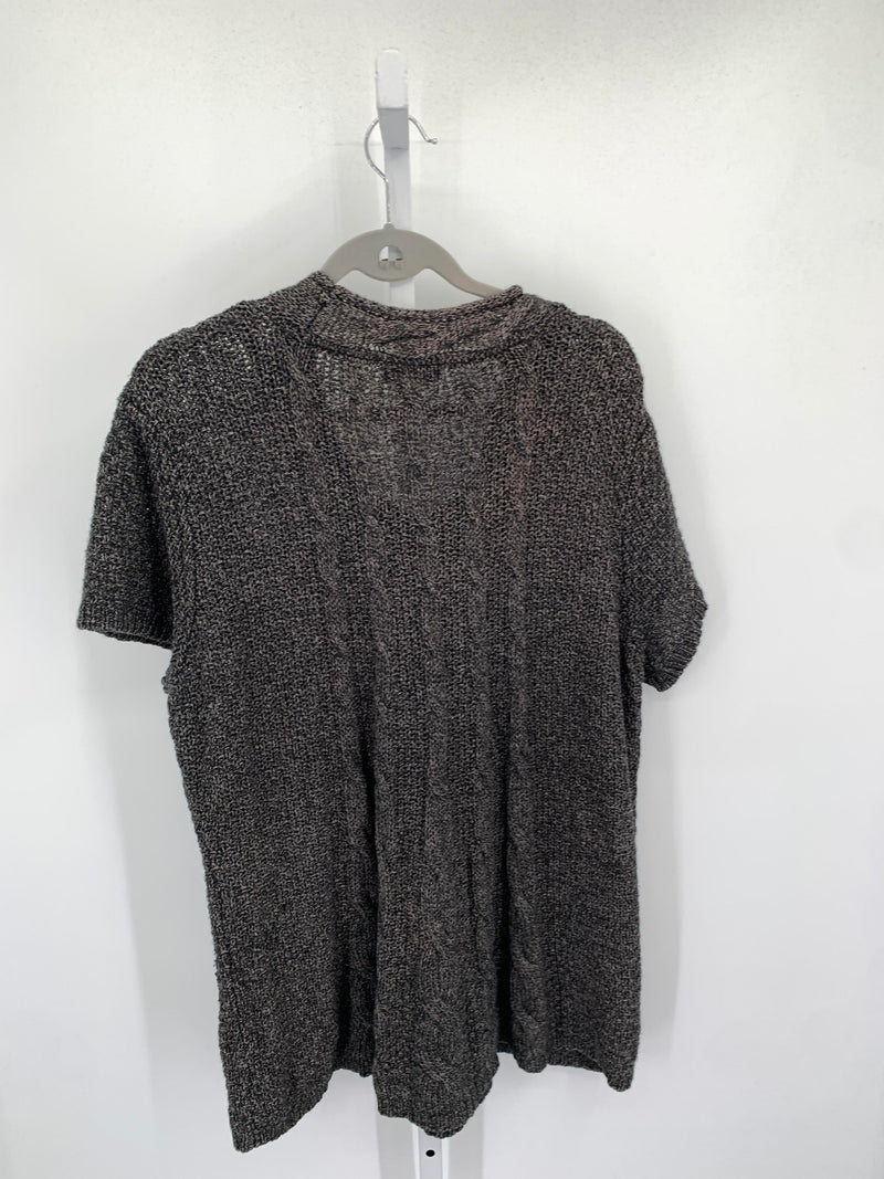 Roz & Ali Size 3X Womens Short Slv Sweater