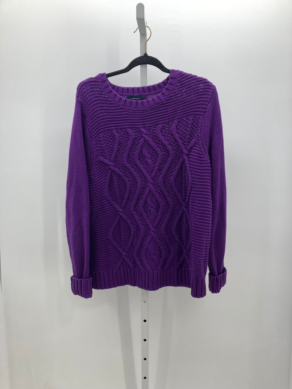 Lands End Size Extra Large Misses Long Slv Sweater