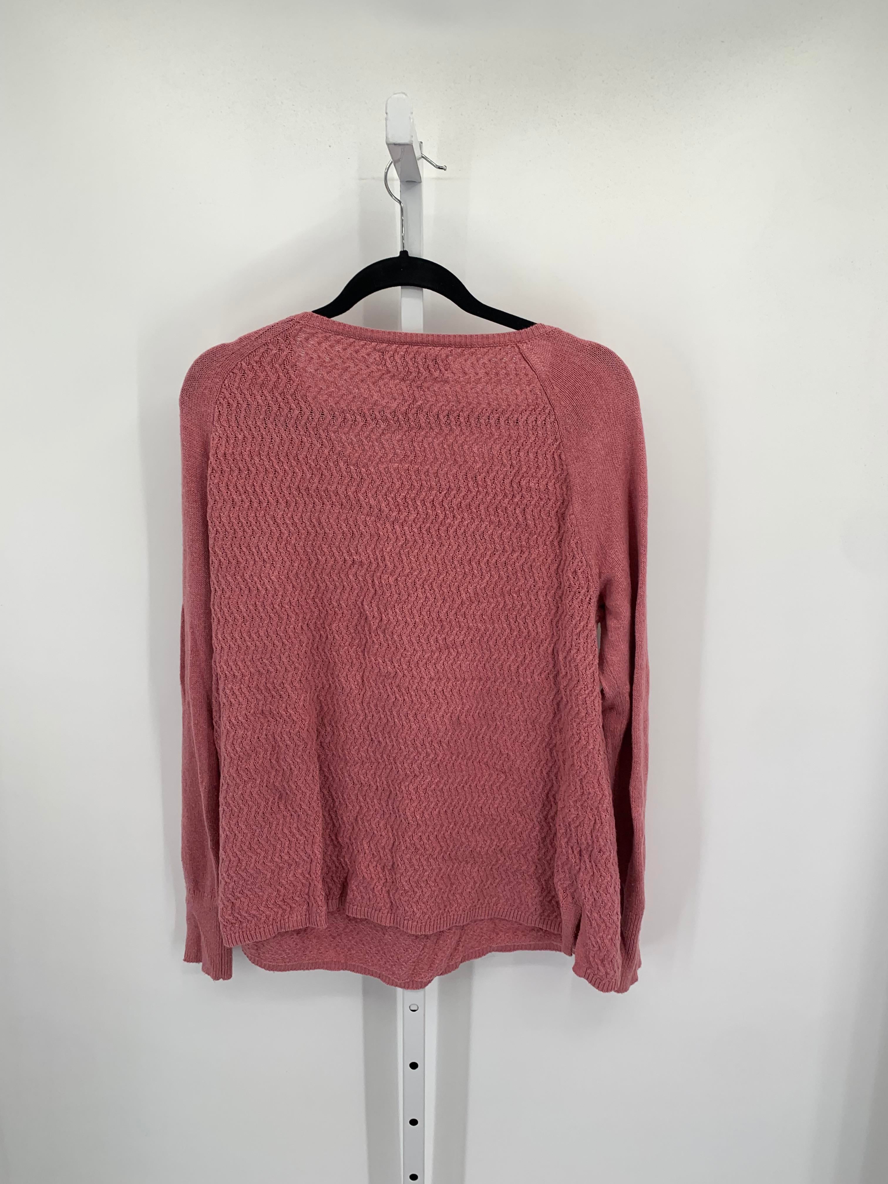 Loft Size Large Misses Long Slv Sweater