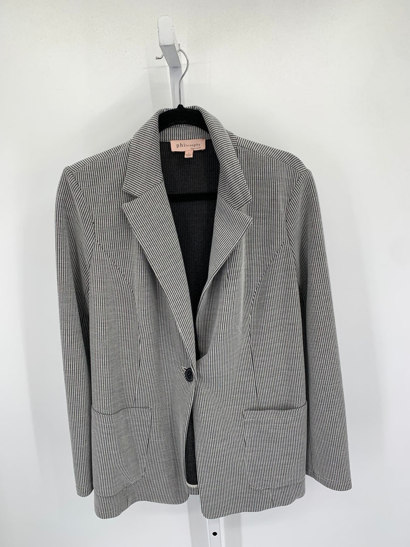 philosophy Size Large Misses Blazer