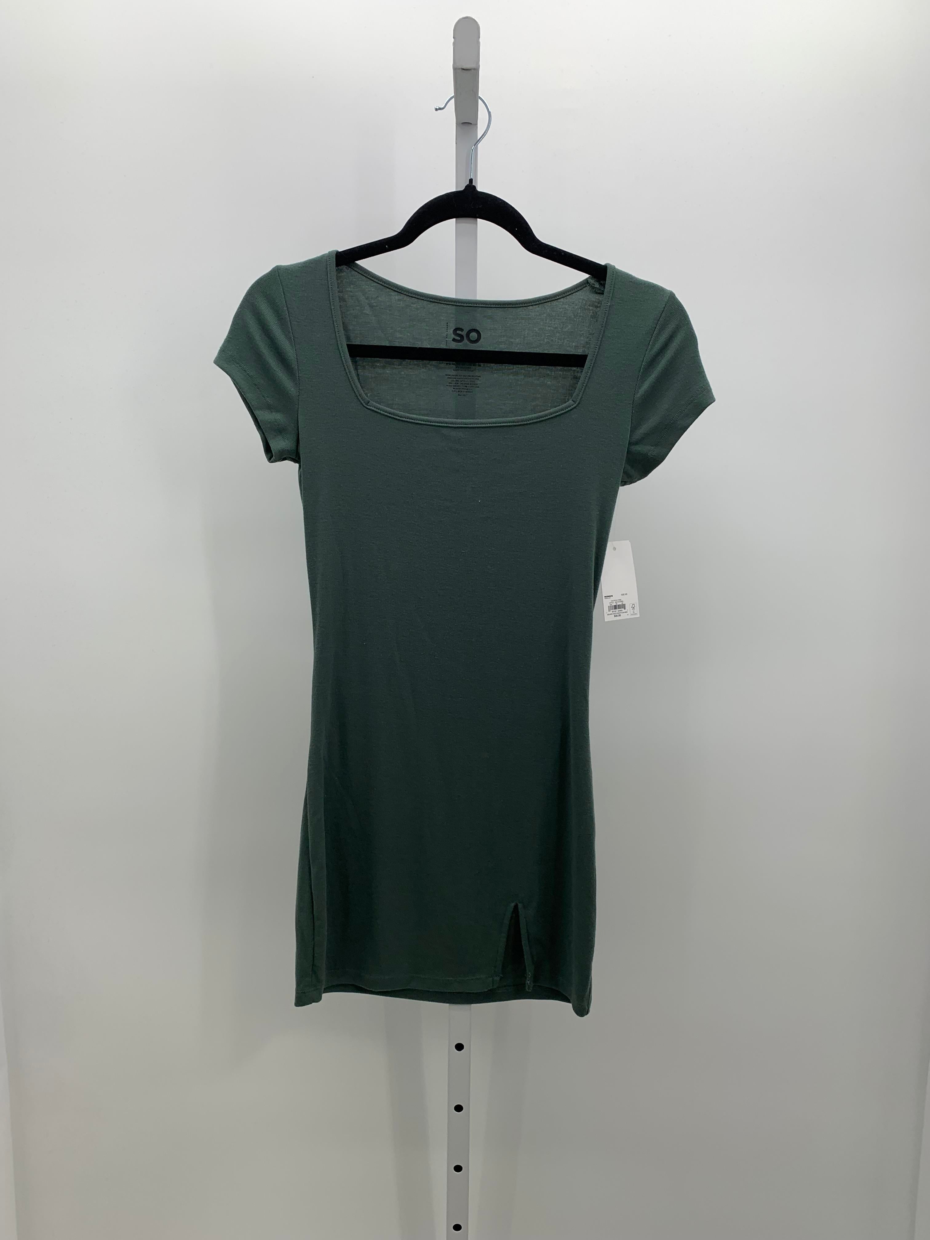 SO Size X Small Juniors Short Sleeve Dress