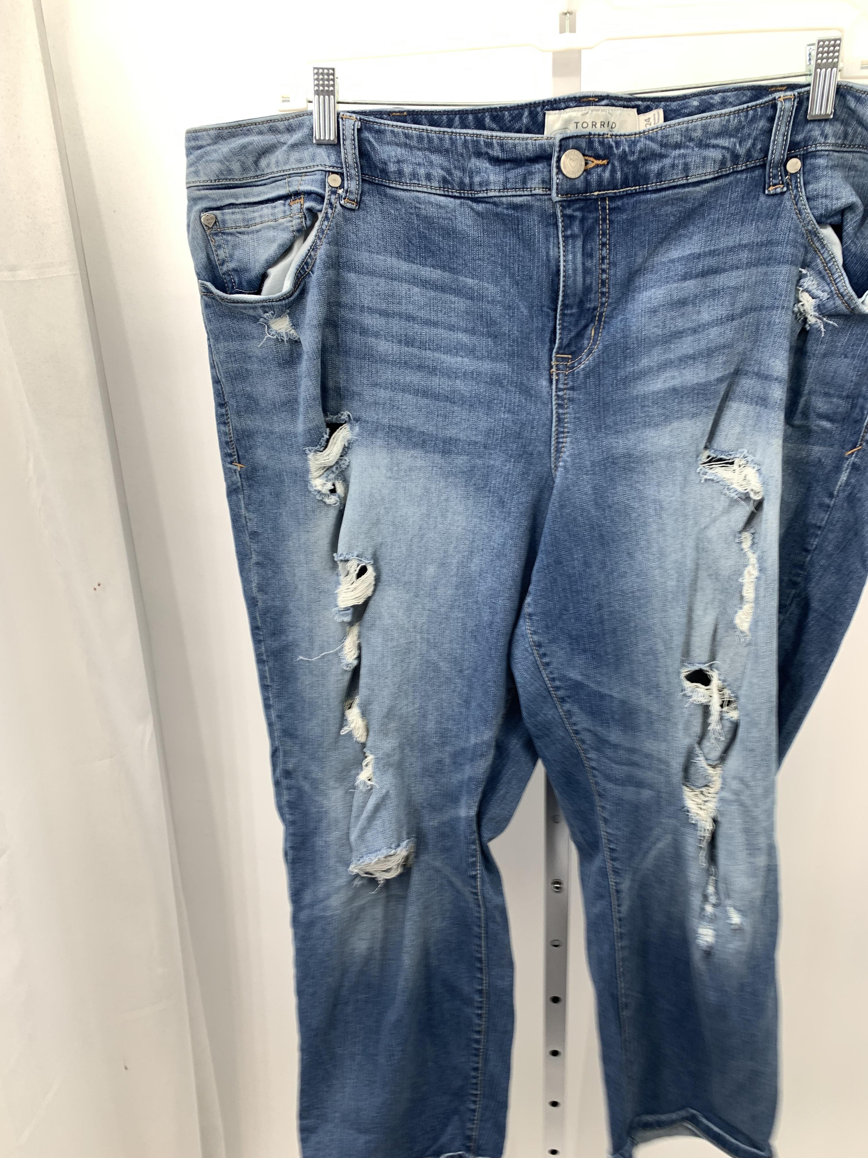 Torrid Size 24 W Womens Jeans