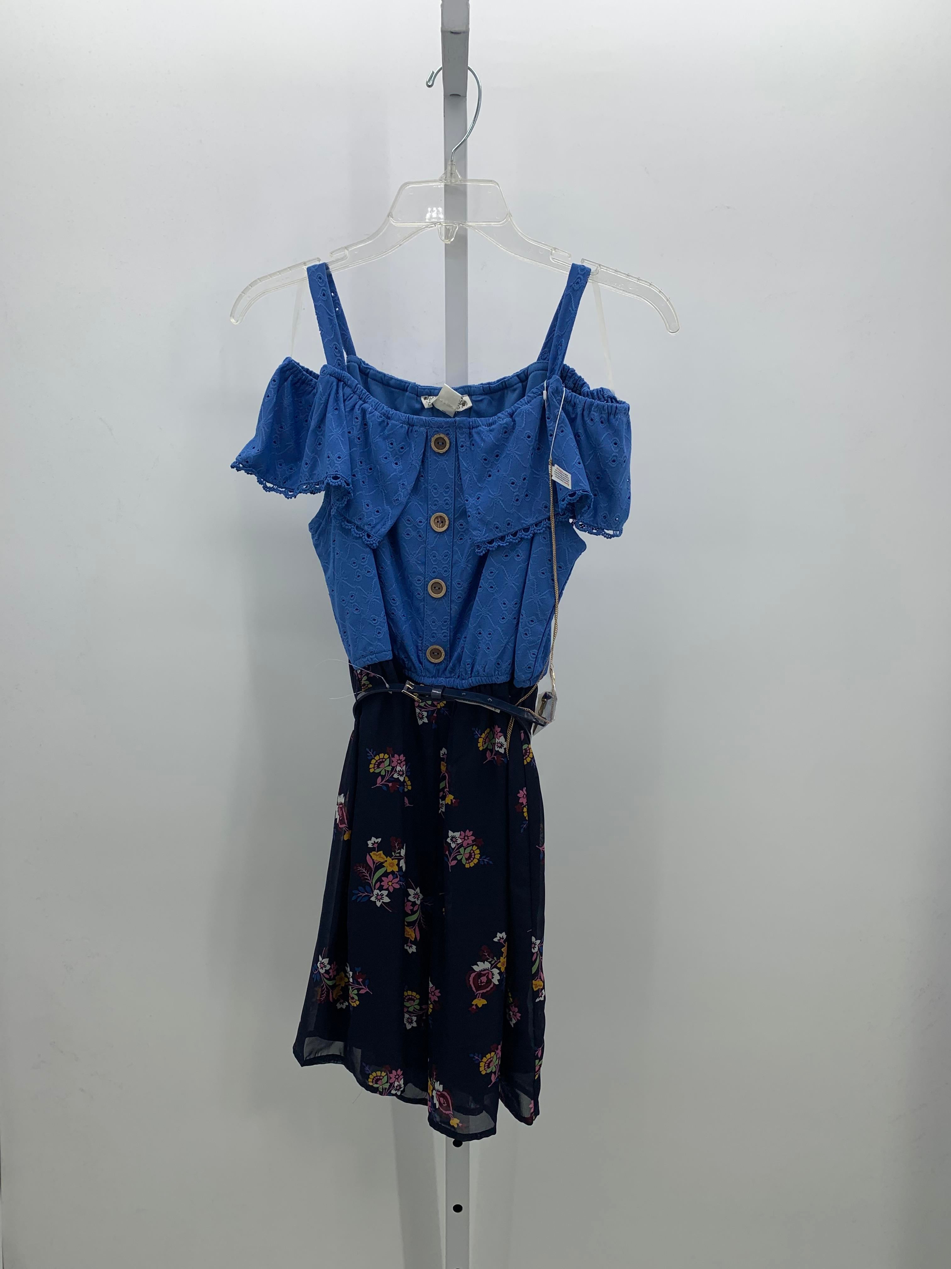 Knit Works Size 16 Girls Short Slv. Romper