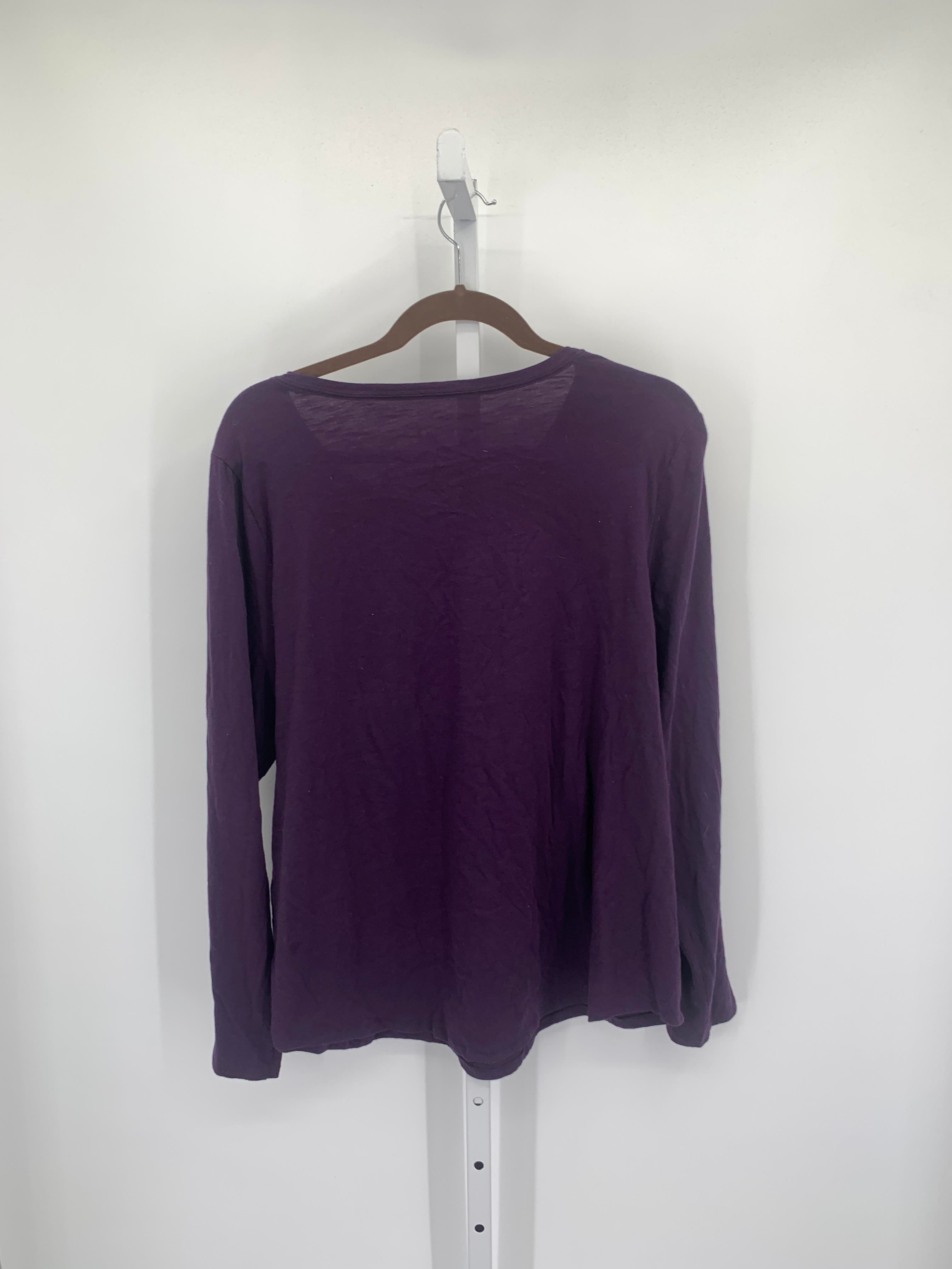 Sonoma Size XXL Misses Long Sleeve Shirt