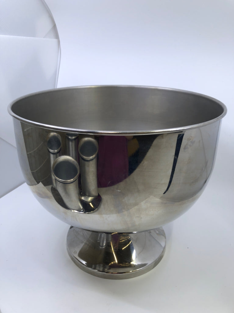 5PC SILVER WINE BOTTLE CHILLER.