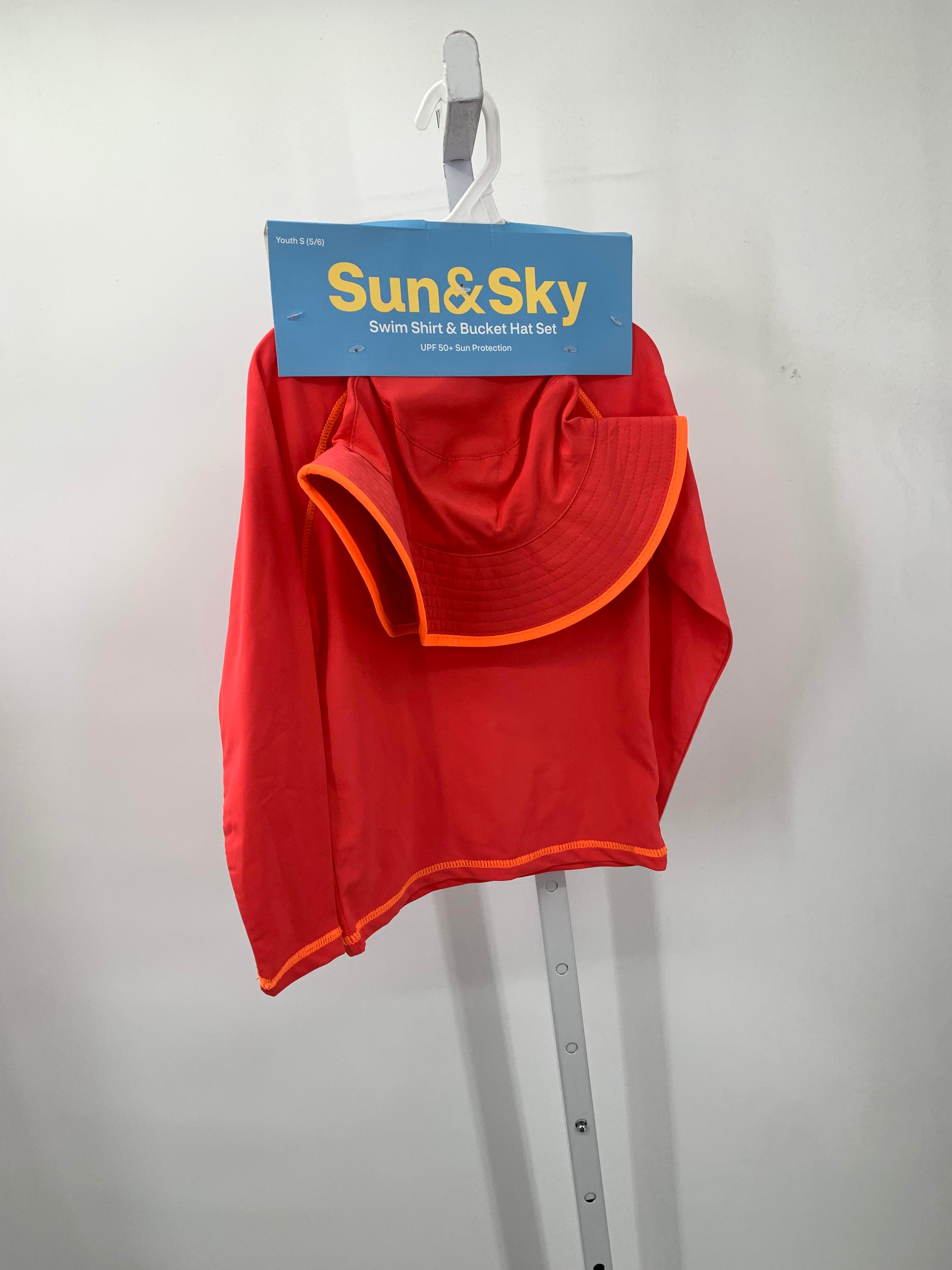 Size 5-6 Girls Swim Shirt