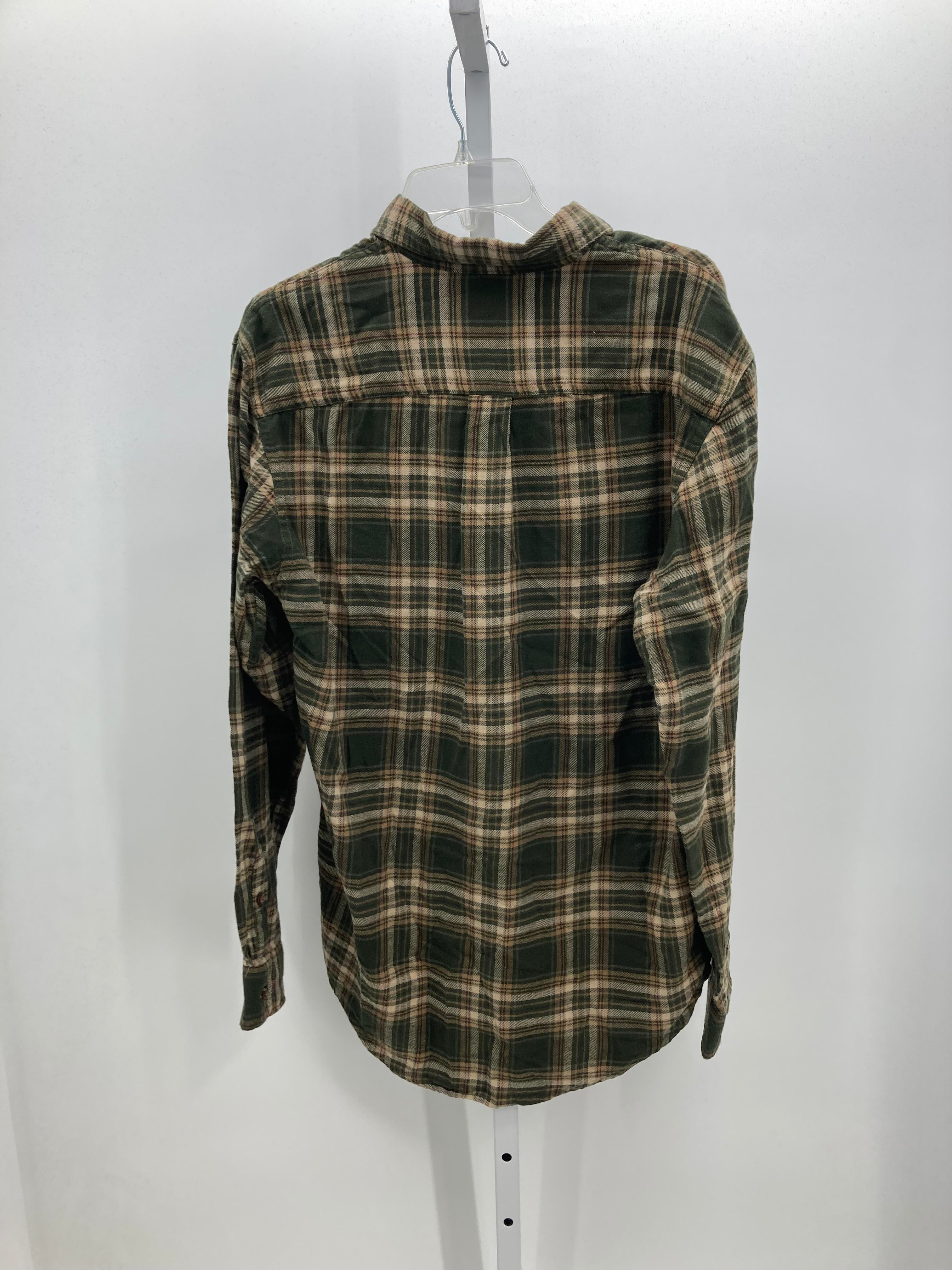 NEW PLAID FLANNEL BUTTON DOWN