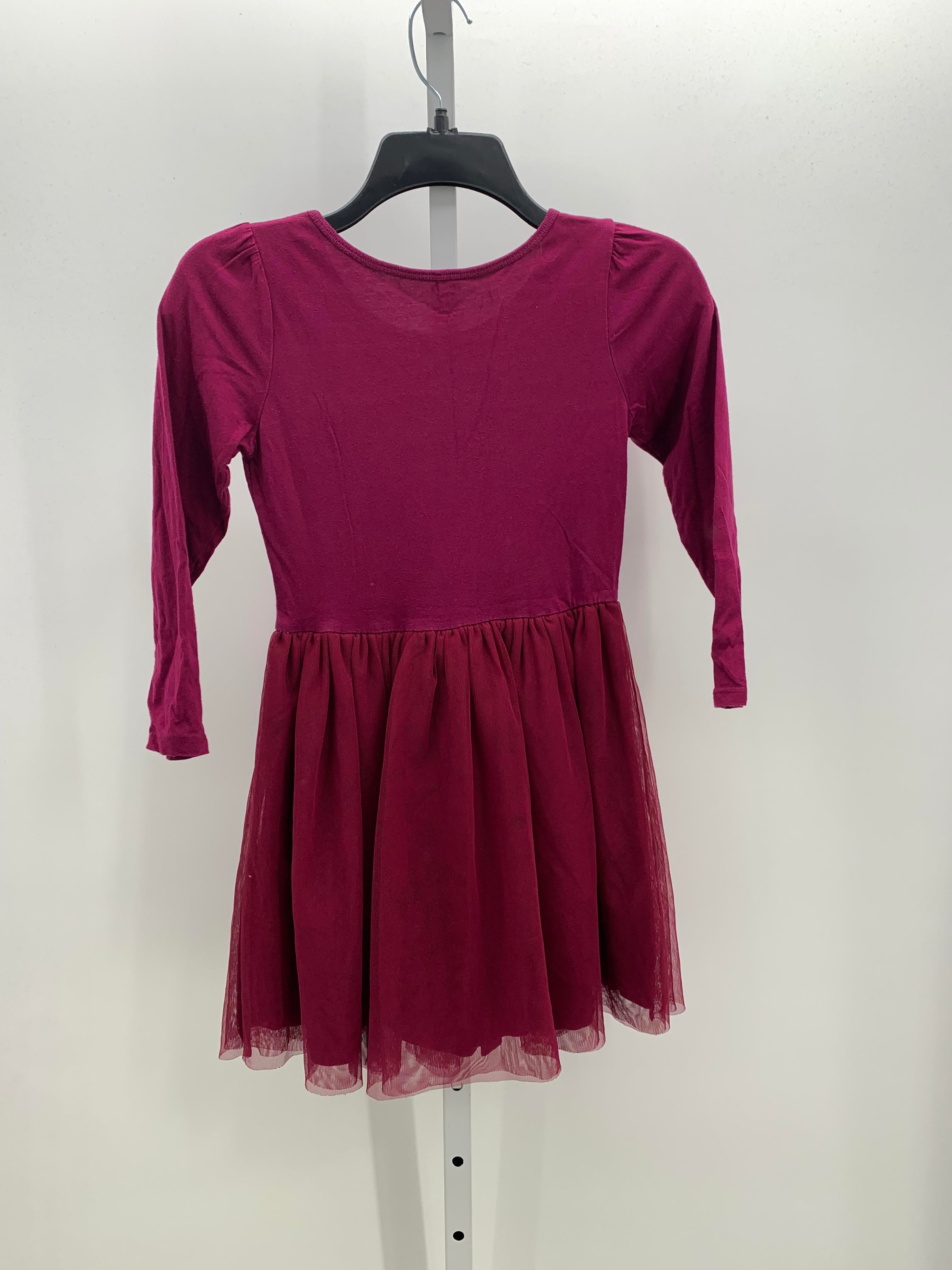 Carters Size 8 Girls Long Sleeve Dress