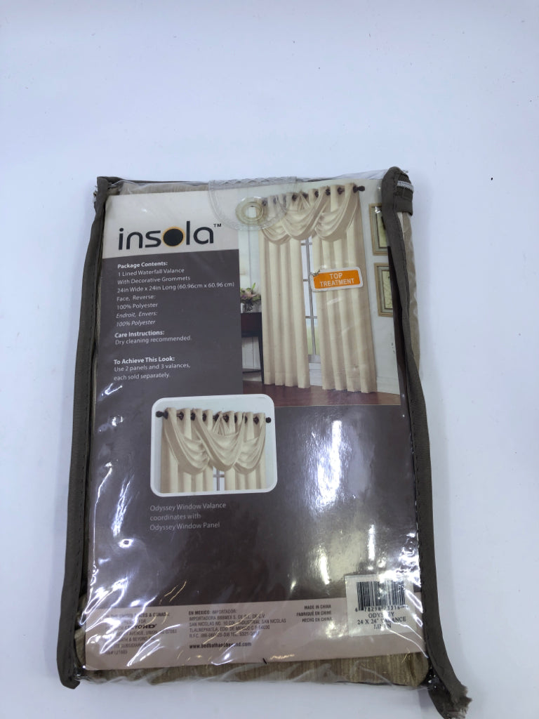 NIP INSOLA WATERFALL VALANCE.