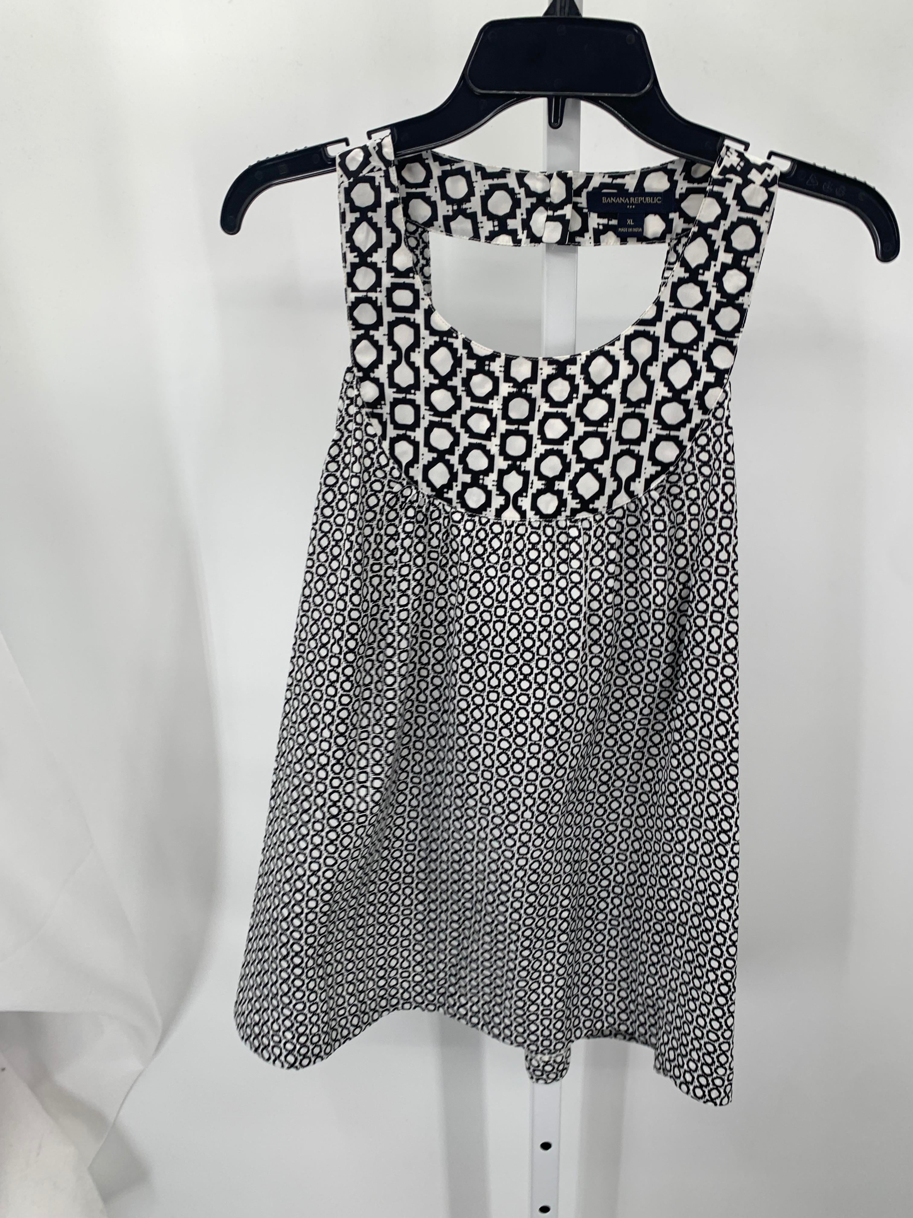 Banana Republic Size Extra Large Misses Sleeveless Shirt