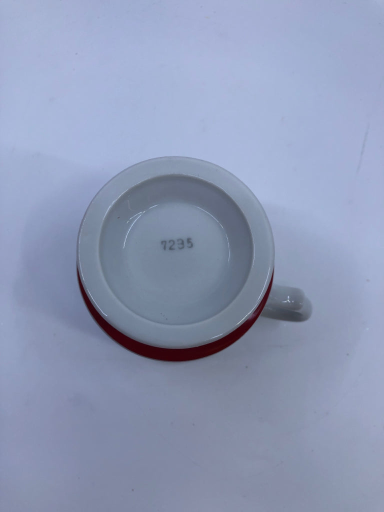 "MERRY CHRISTMAS" SANTA MUG.