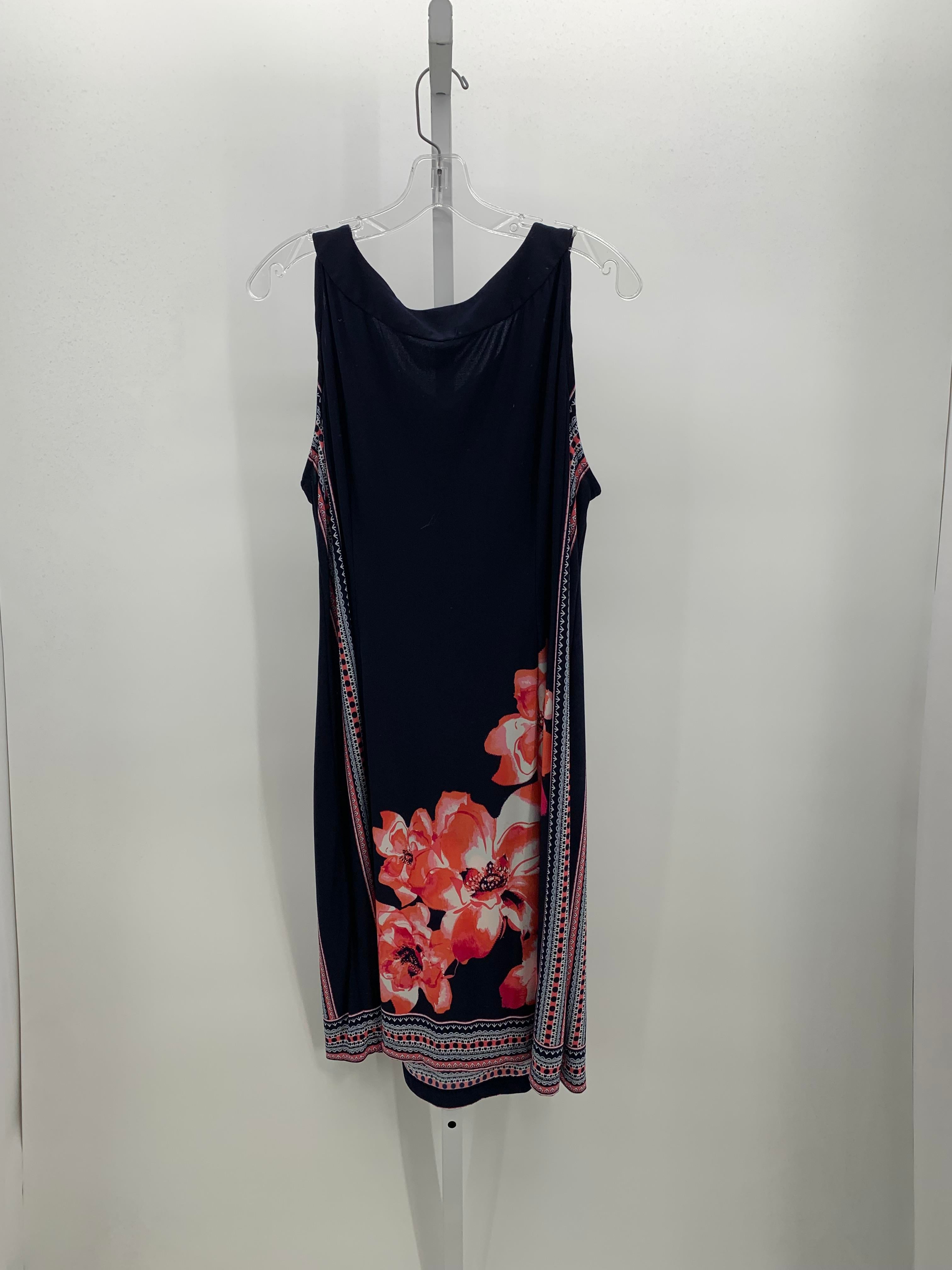 db Size 16 W Womens Sleeveless Dress