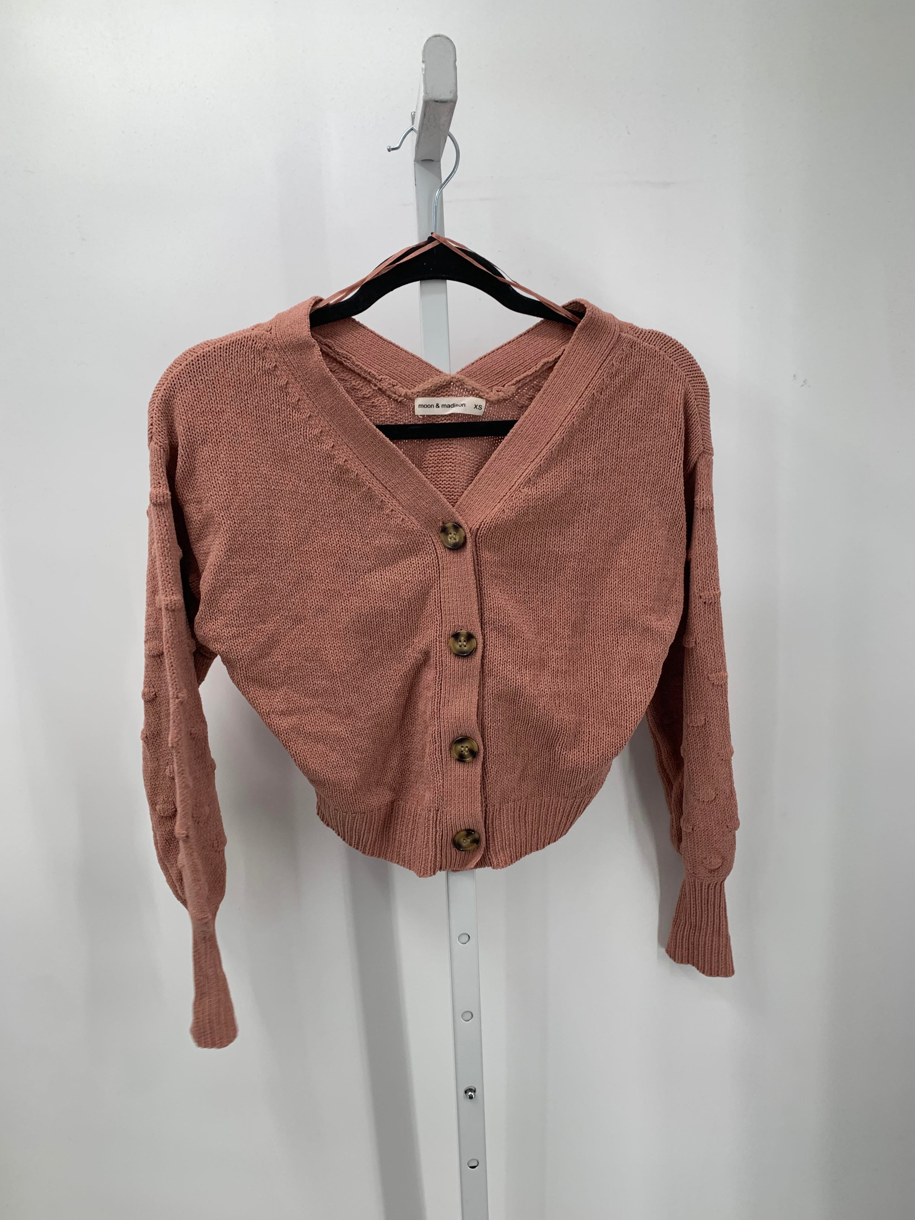 Size X Small Juniors Long Sleeve Sweater