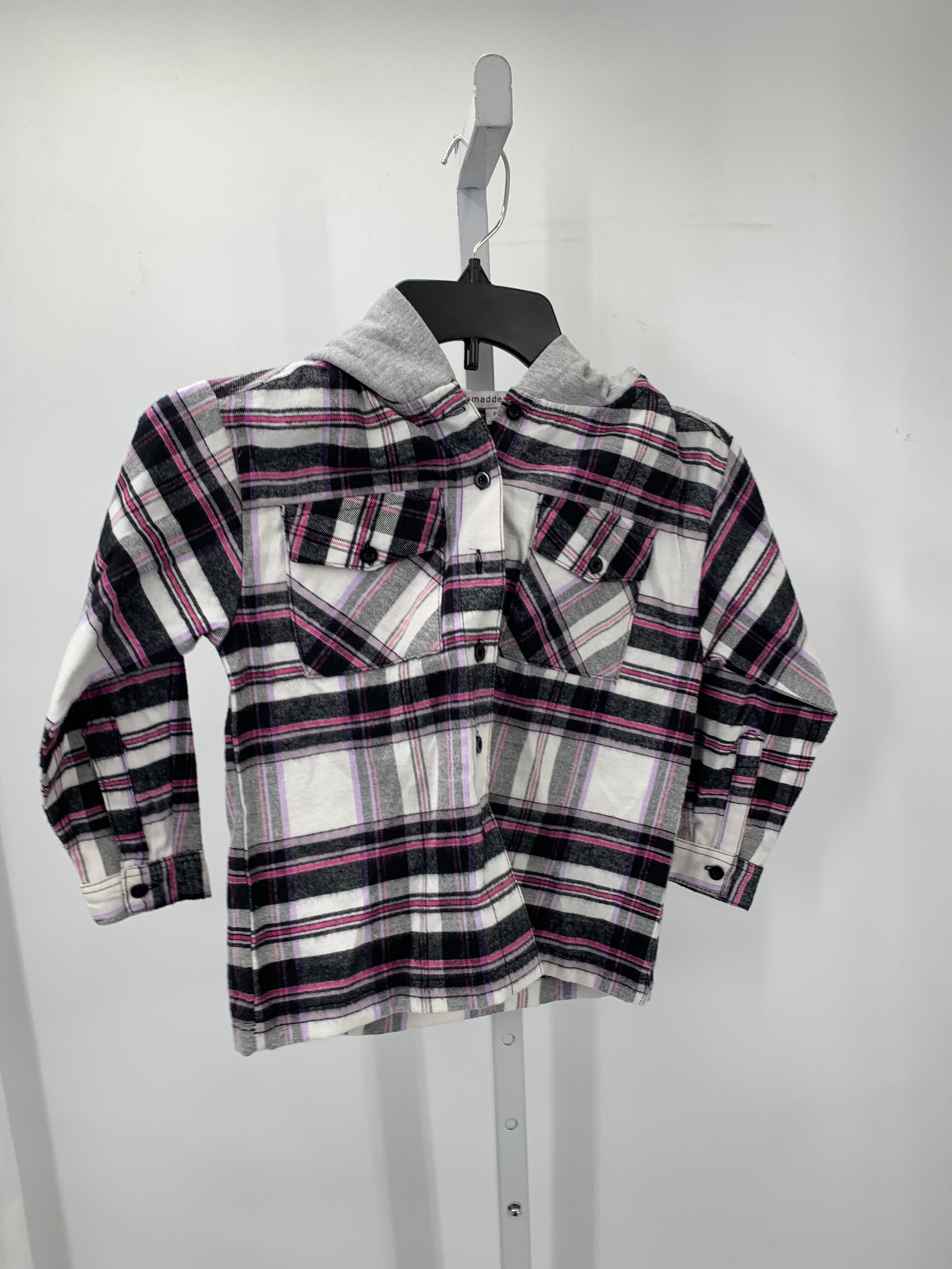 Madden Girl Size 6 Girls Long Sleeve Shirt