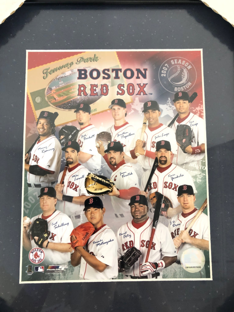 BOSTON RED SOX WALL ART.