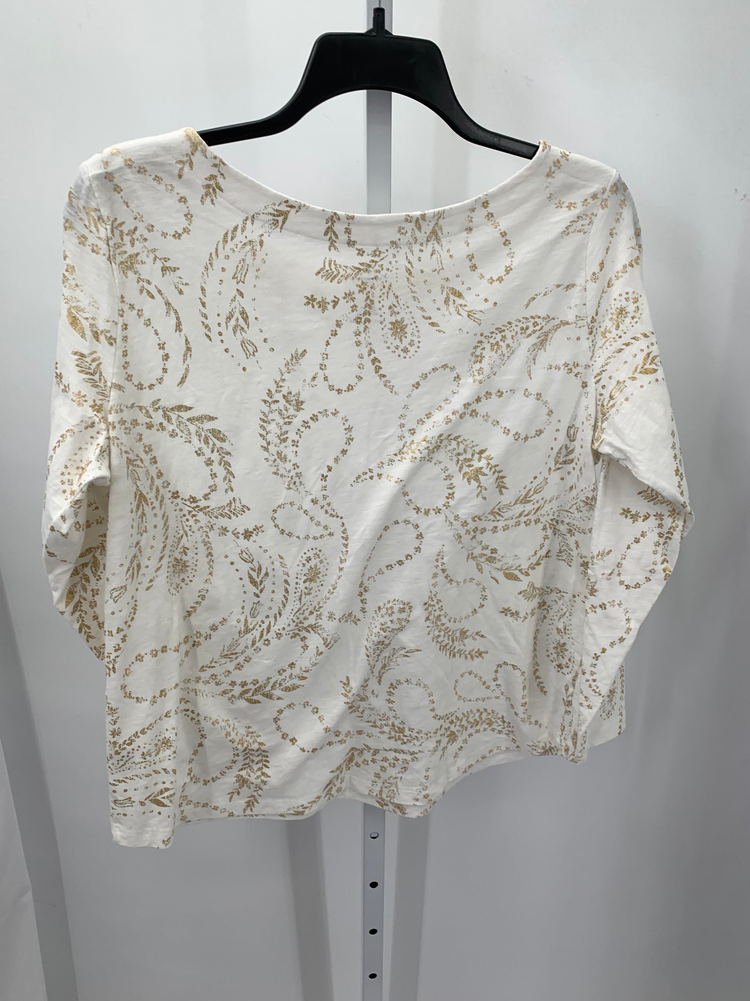 St. Johns Bay Size Extra Large Misses Long Sleeve Shirt