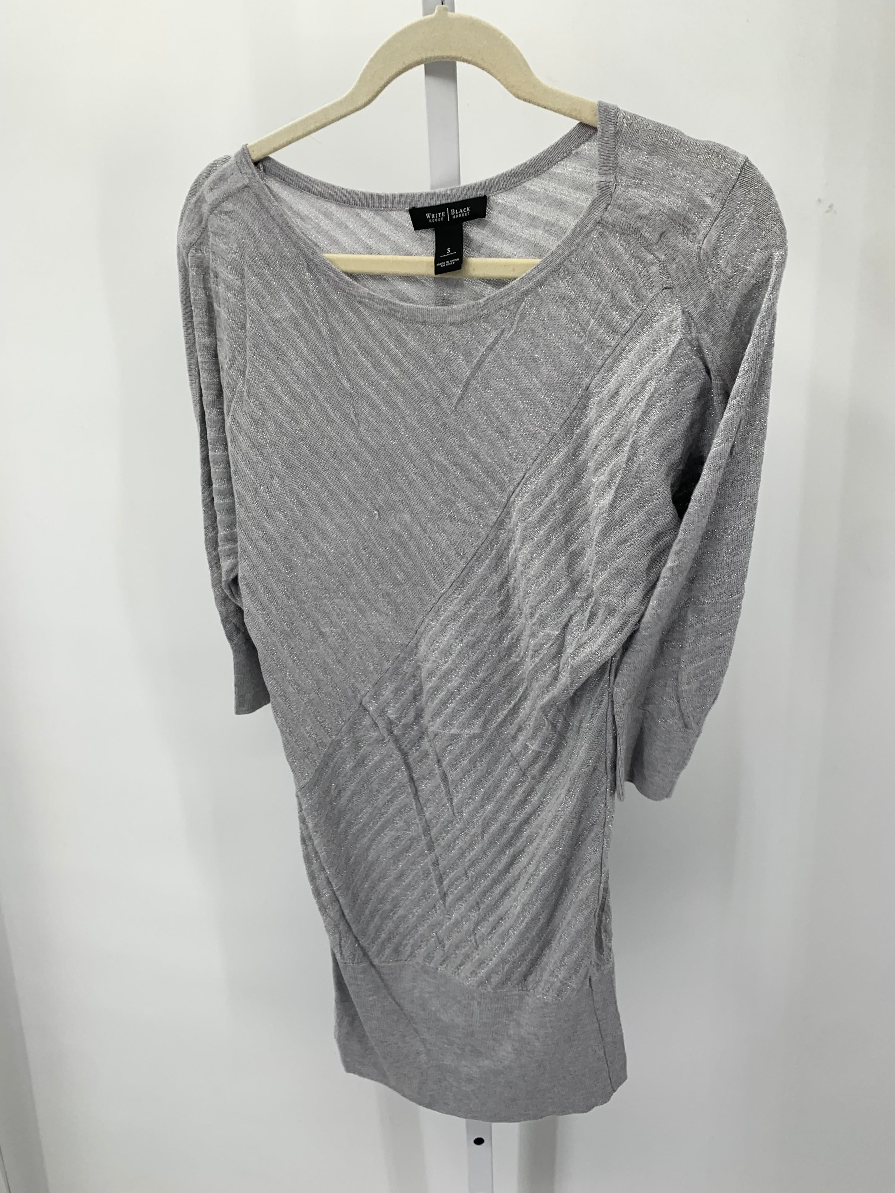 White House Black Size Small Misses 3/4 Sleeve Sweater