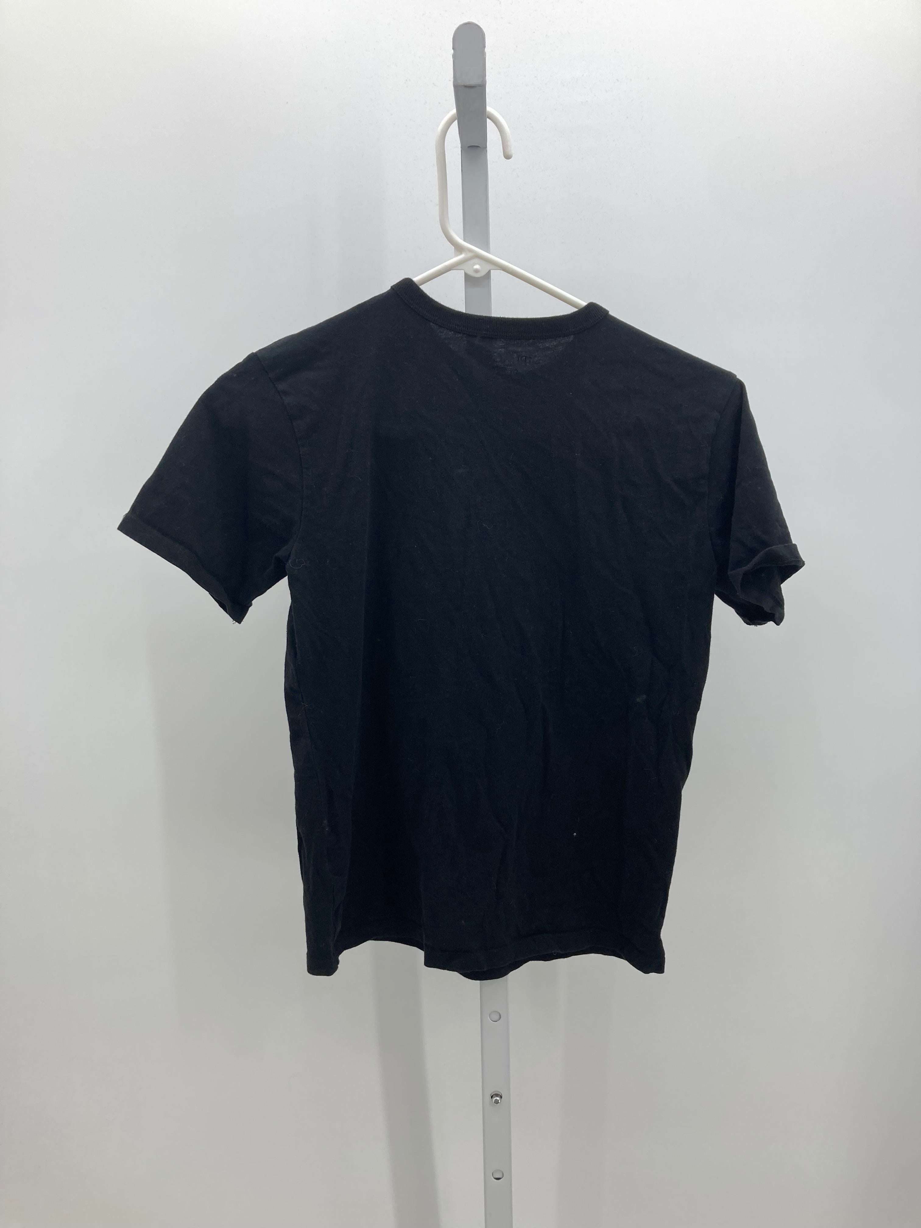 SHORT SLV SHIRT CANDY CANE SKULL