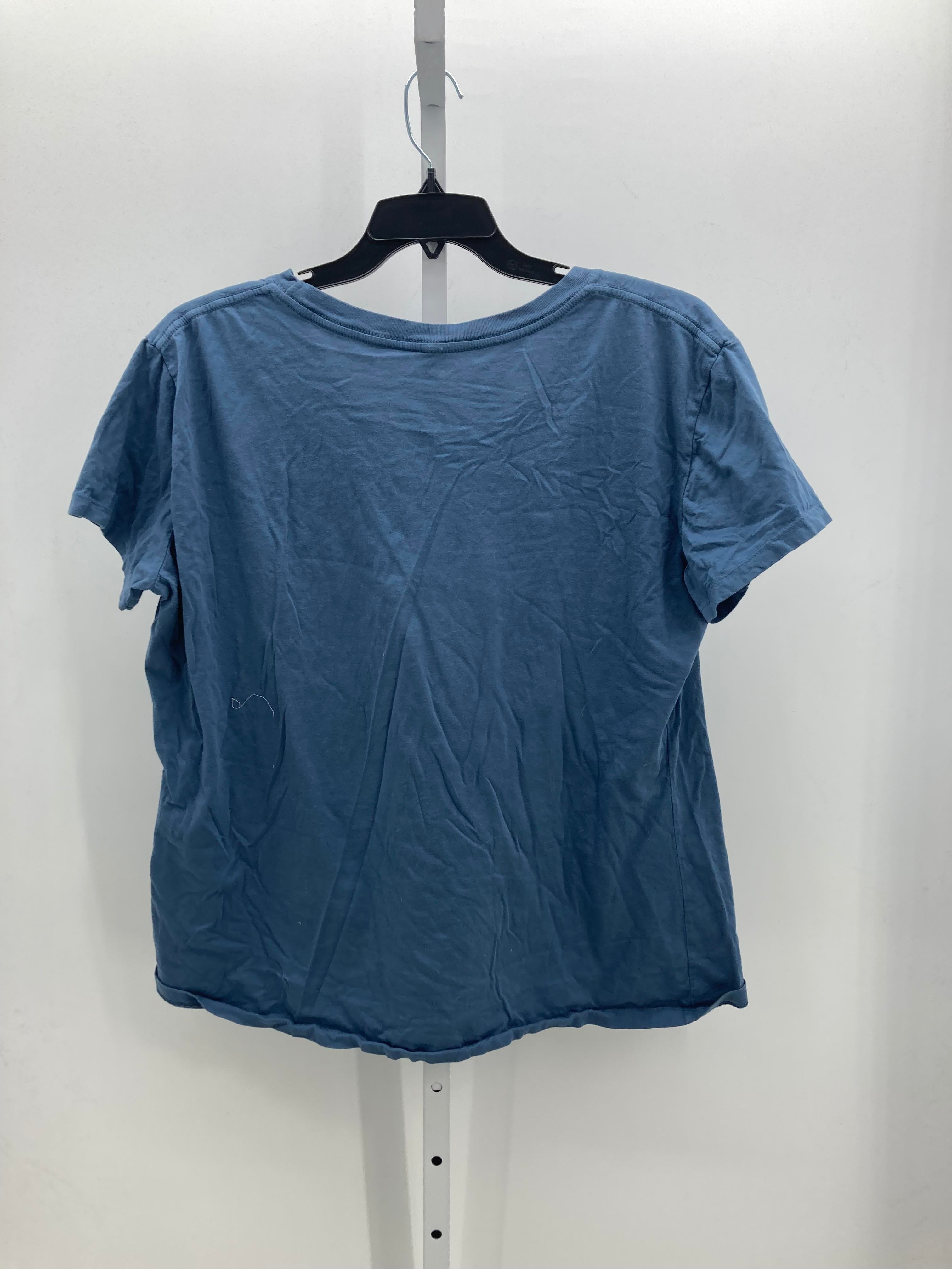 The Mountain Size 2X Womens Short Sleeve Shirt