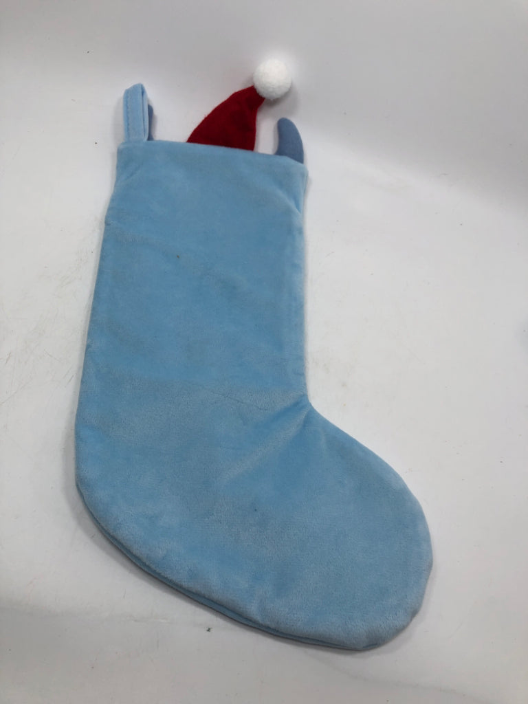 BLUE YETI STOCKING.