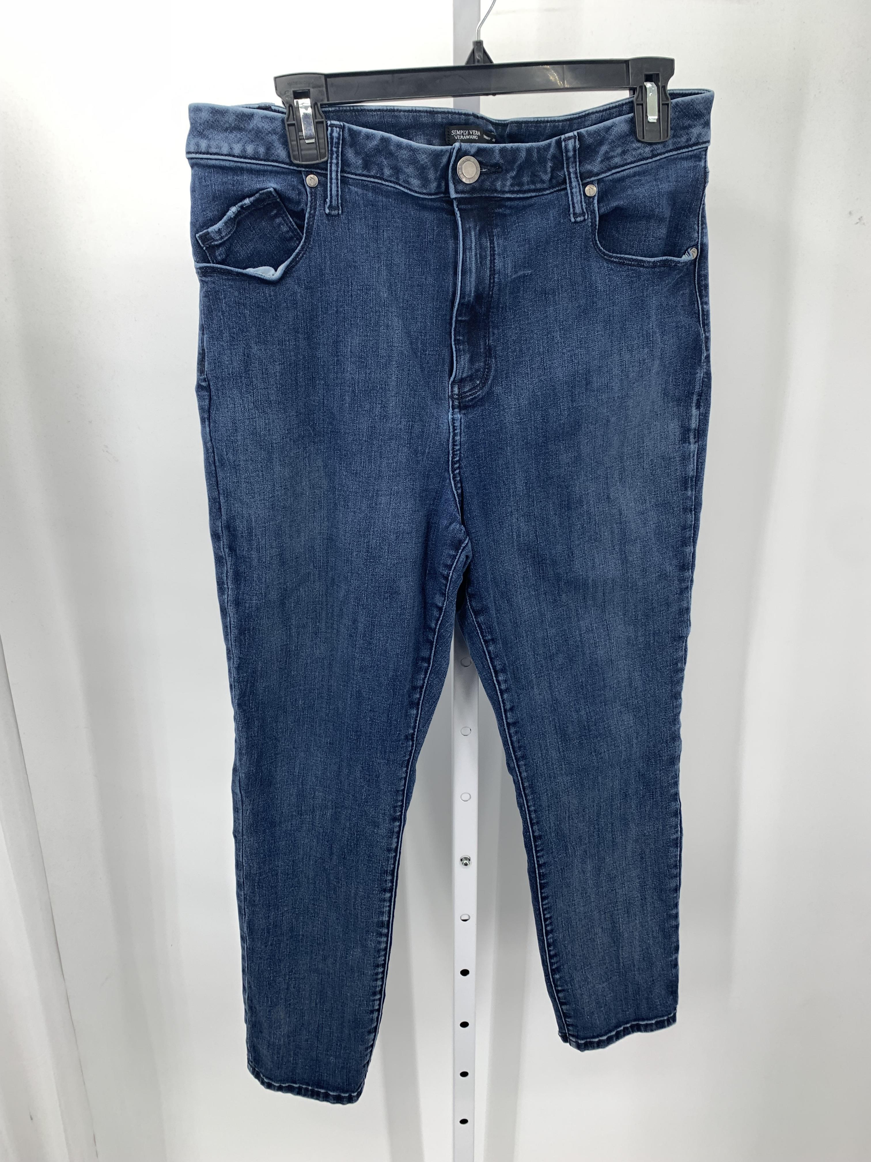 Vera Wang Size 16 Misses Jeans
