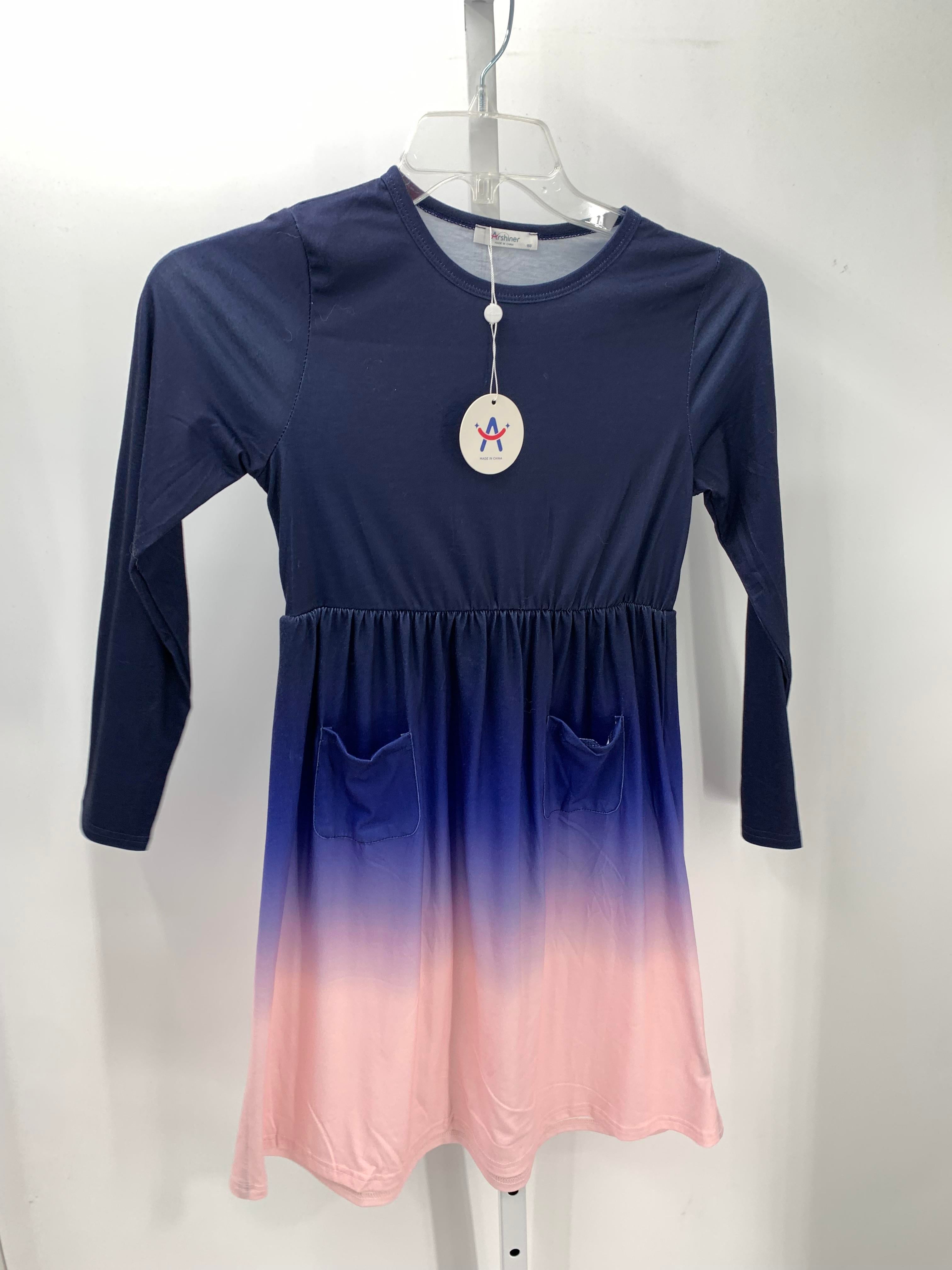 Size 12 Girls Long Sleeve Dress