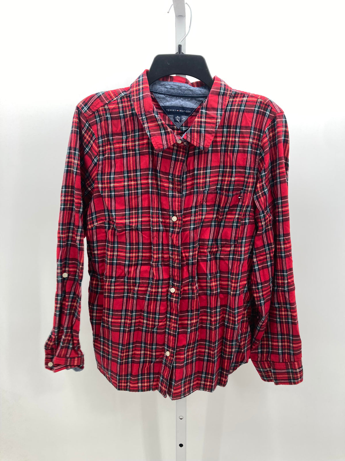 Tommy Hilfiger Size Extra Large Misses Long Sleeve Shirt