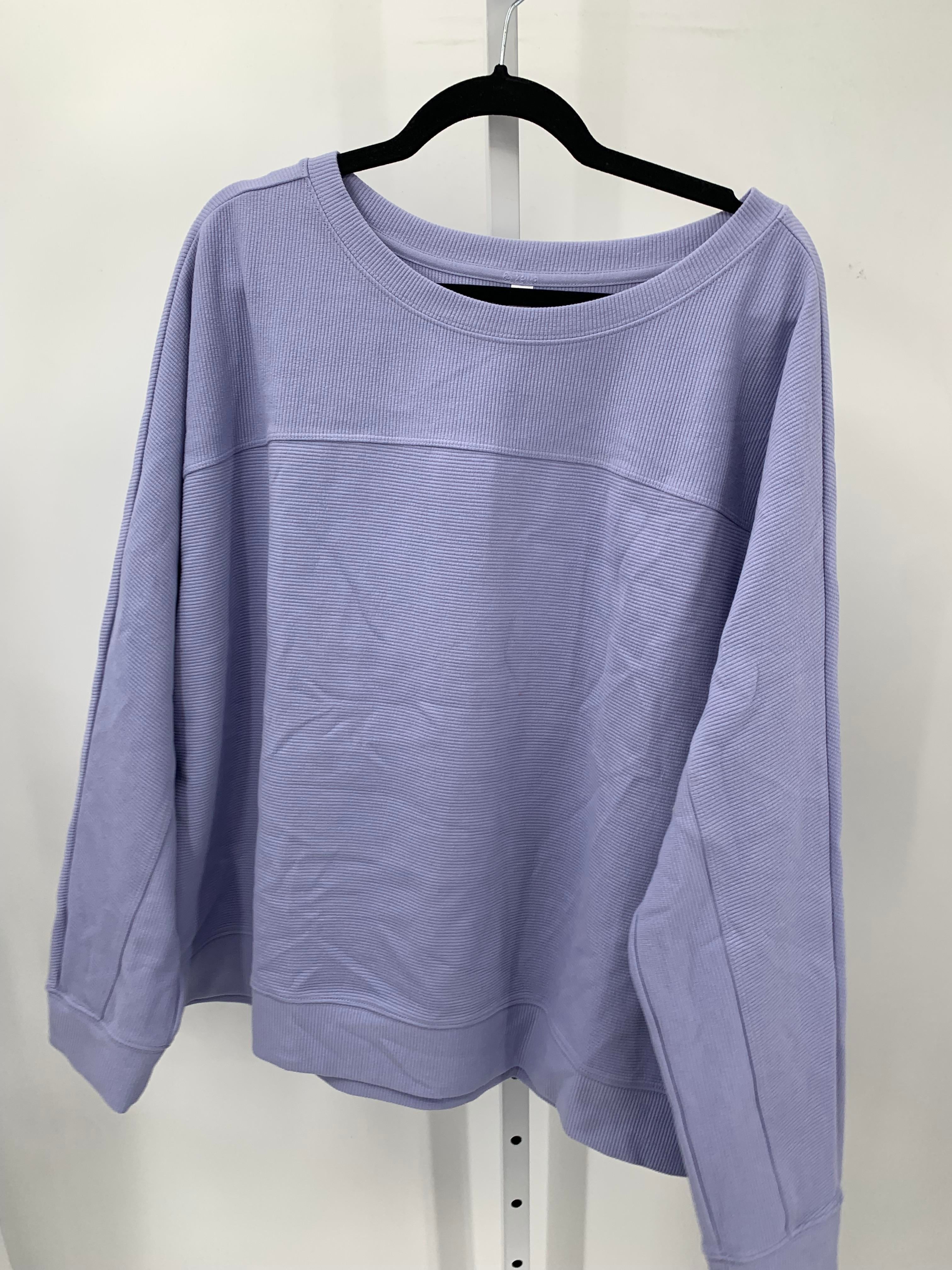 Zella Size Extra Large Misses Long Sleeve Shirt