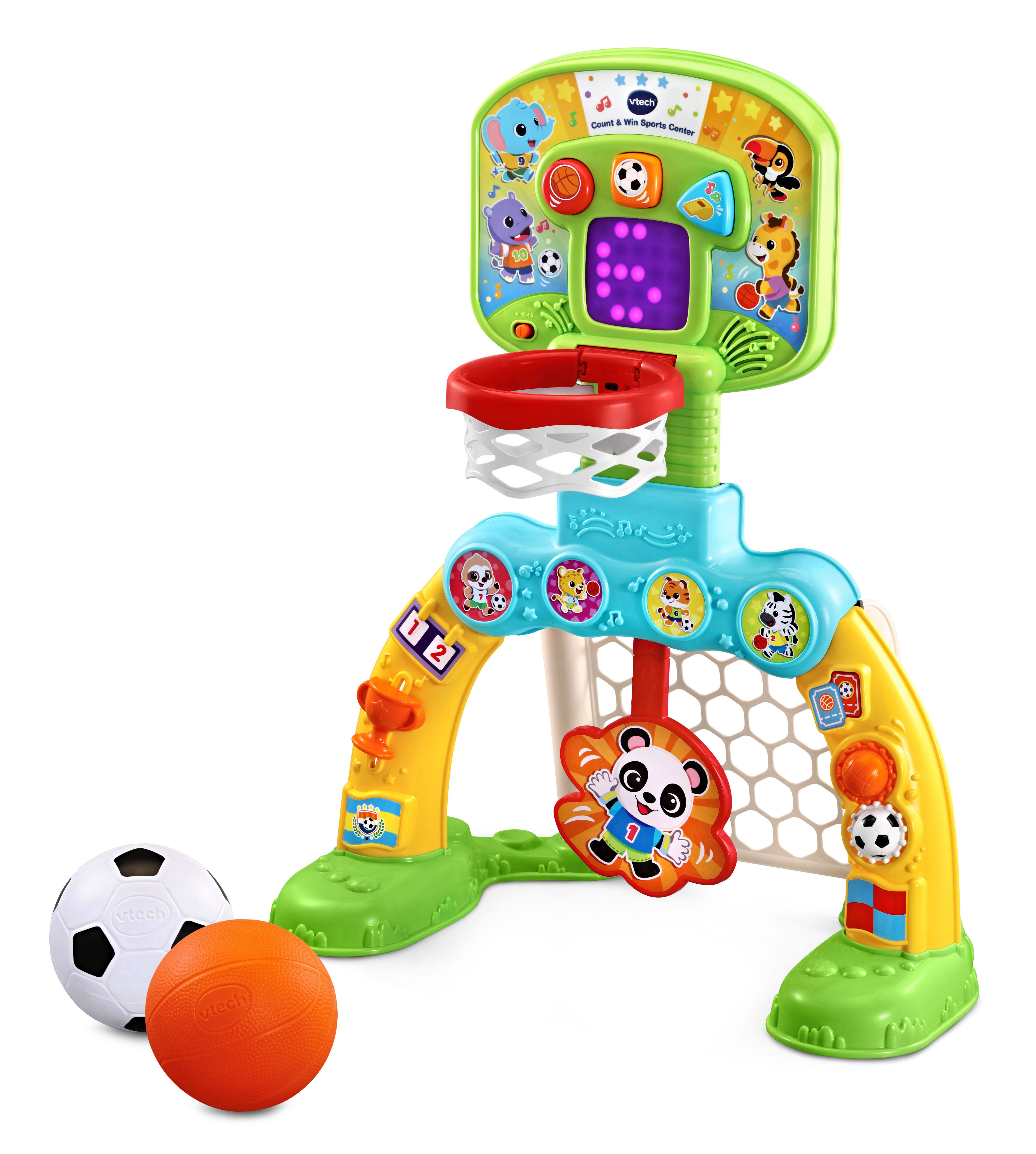 VTech Count & Win Sports Center Toy Sports Equipment *missing balls