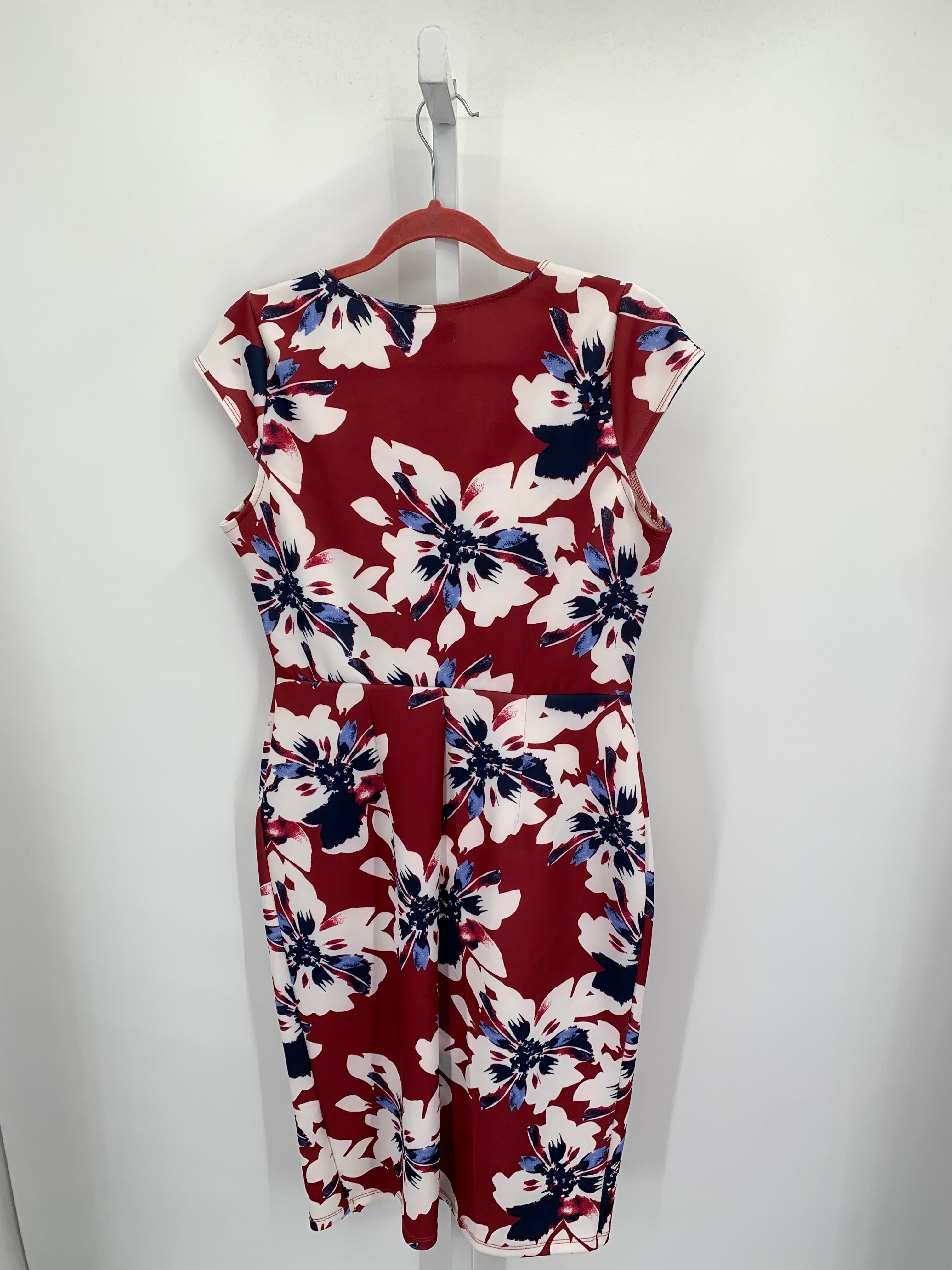 Simply Styled Size Medium Misses Short Sleeve Dress