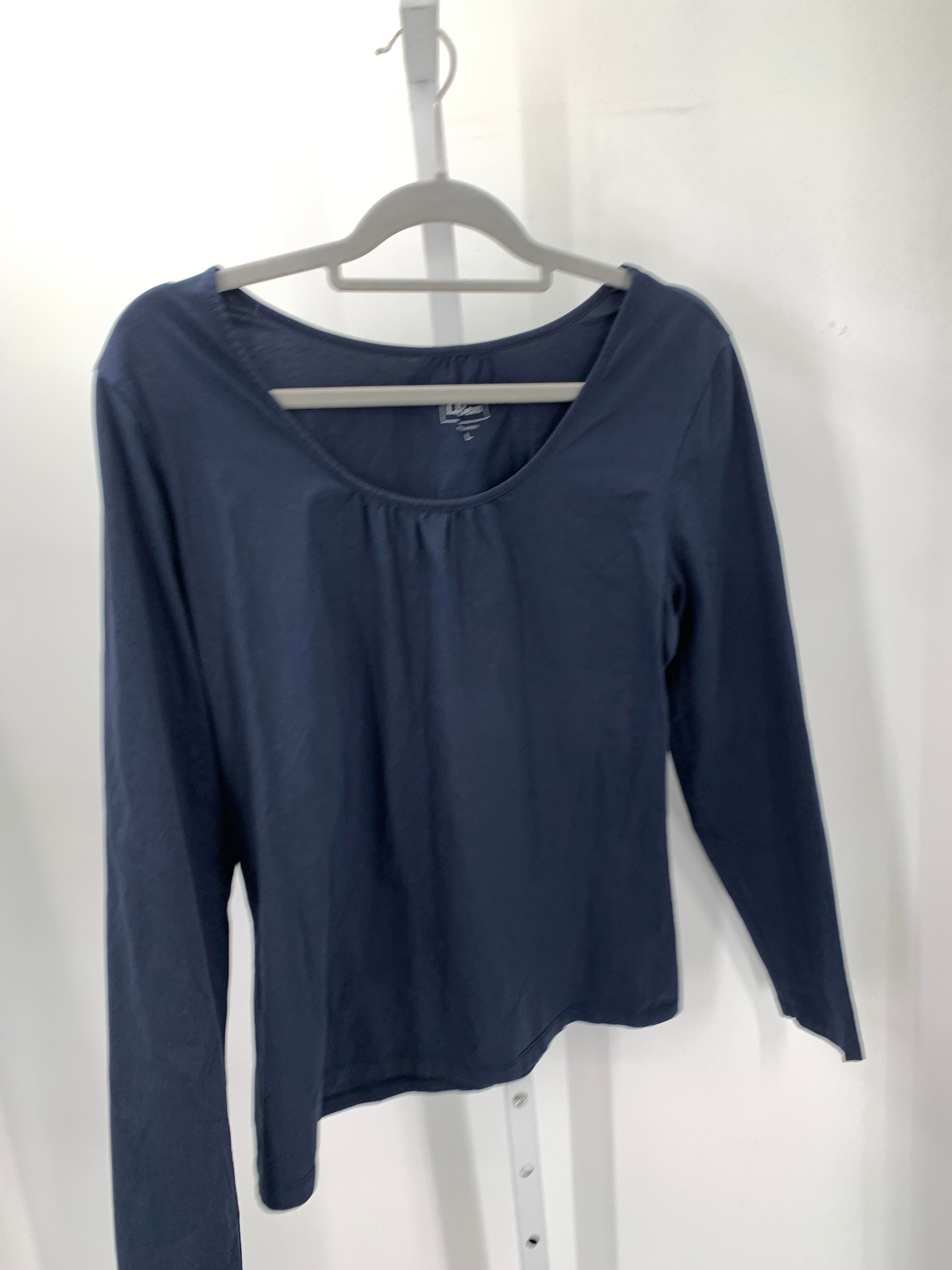 LL Bean Size Large Misses Long Sleeve Shirt