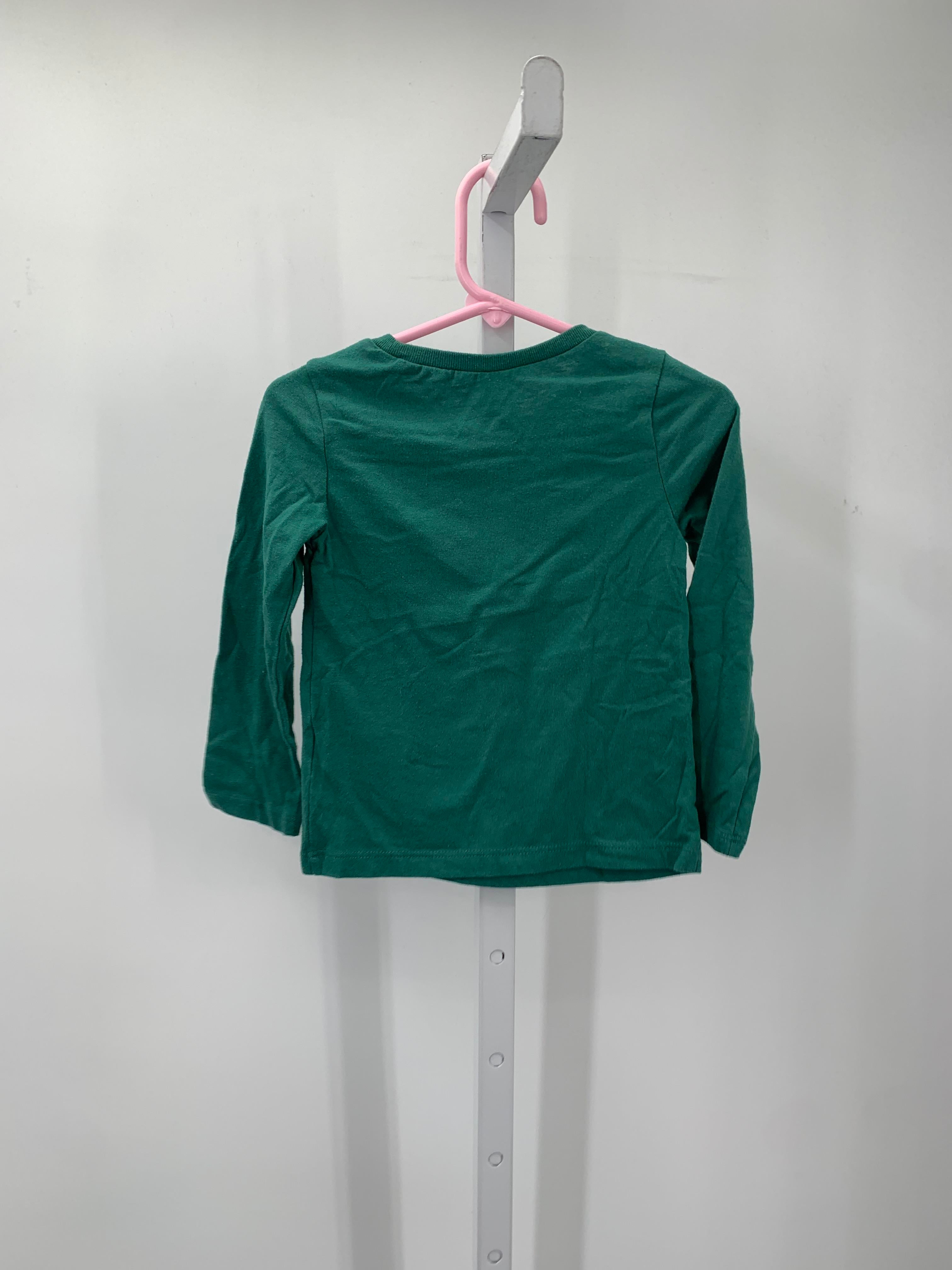 Carters Size 2T Girls Long Sleeve Shirt