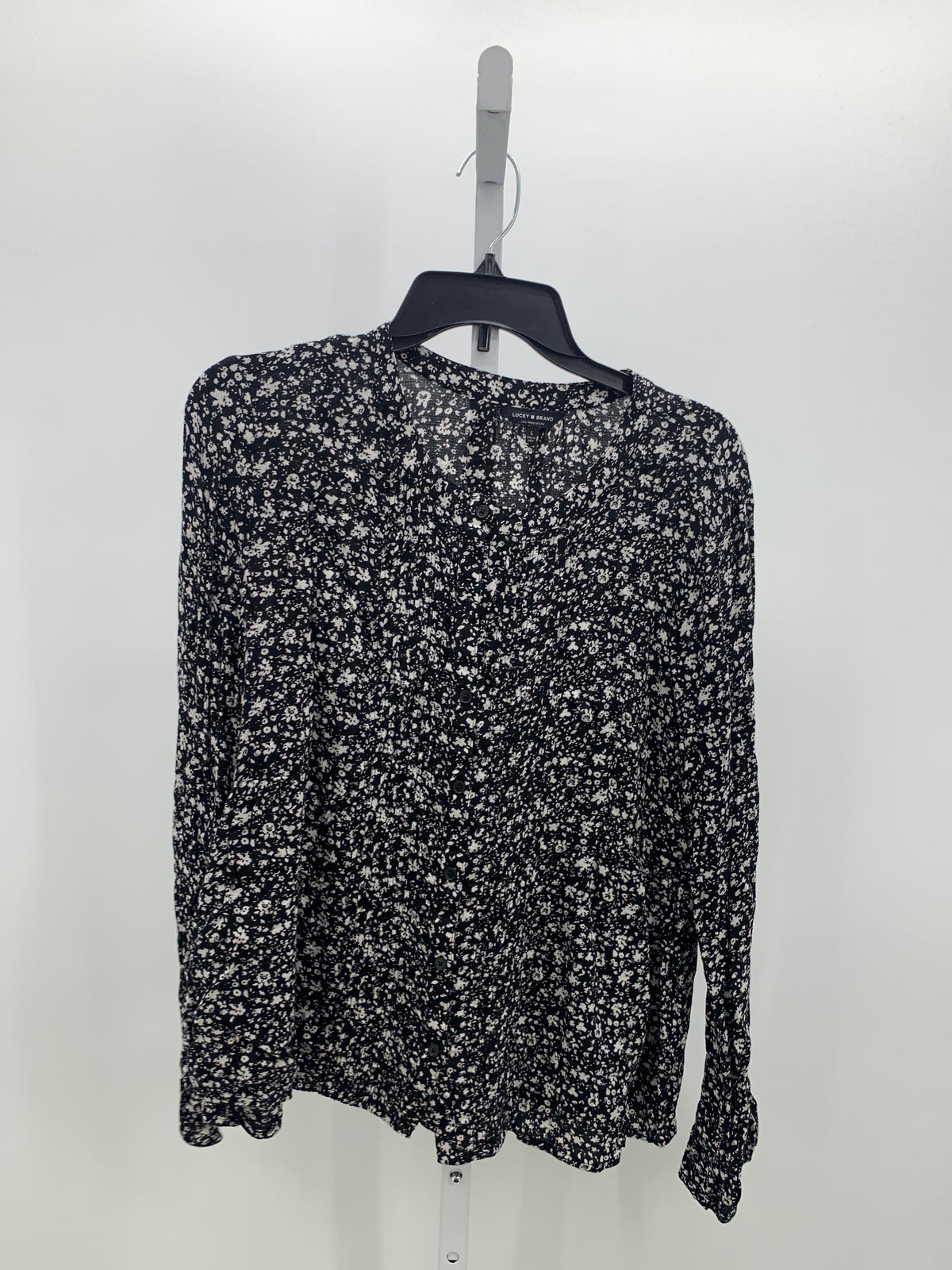 Lucky Brand Size Large Misses Long Sleeve Shirt