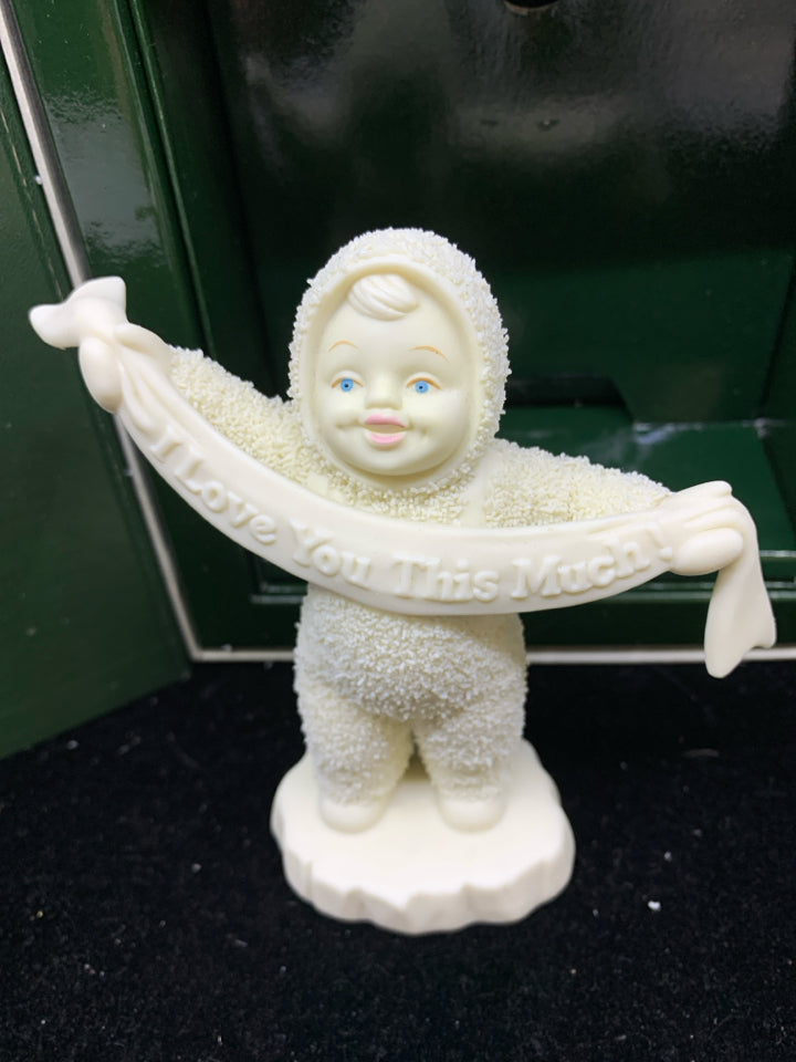 I LOVE YOU THIS MUCH SNOWBABIES.