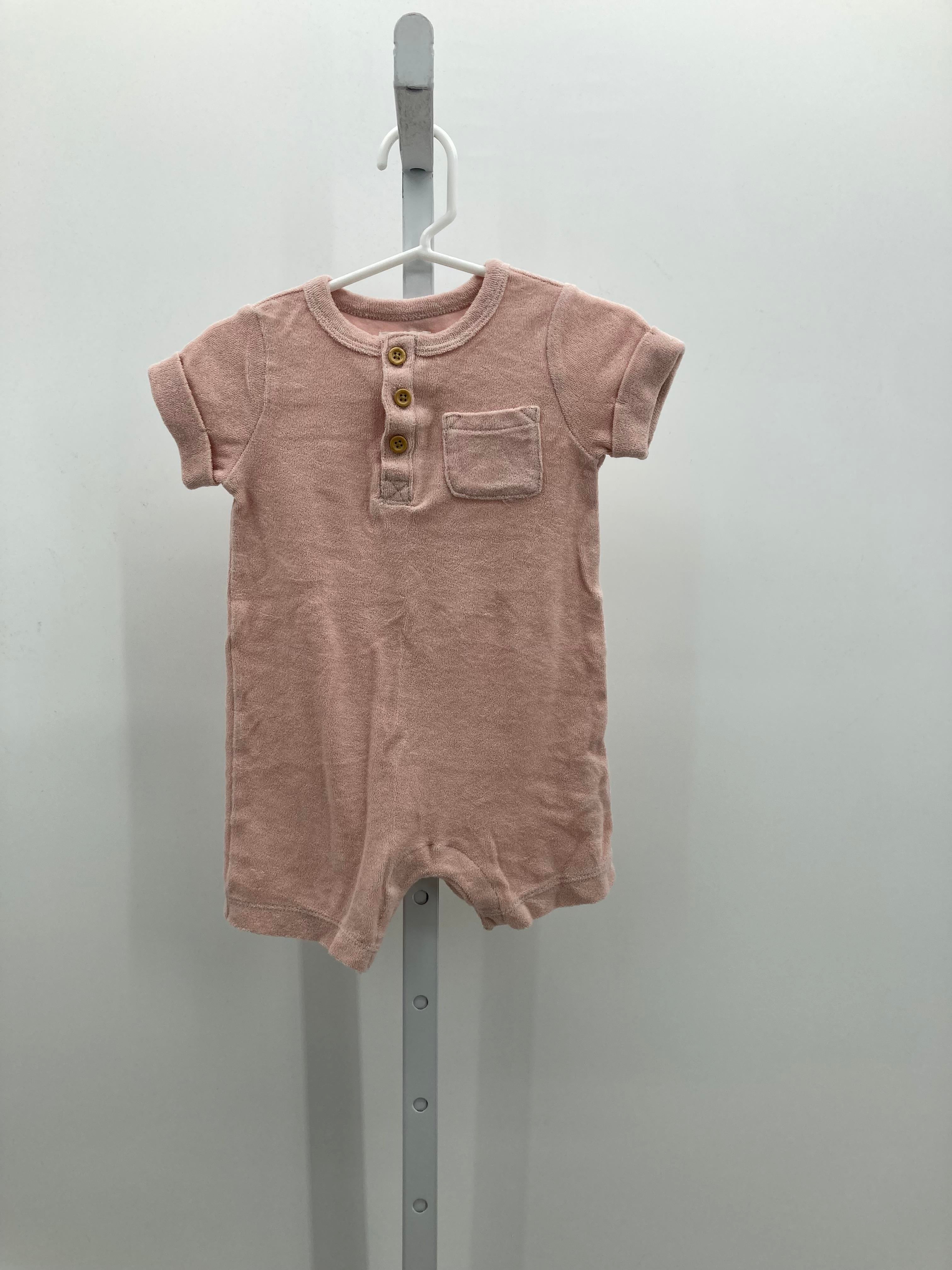 Carters Size 12 Months Girls Short Slv. Romper