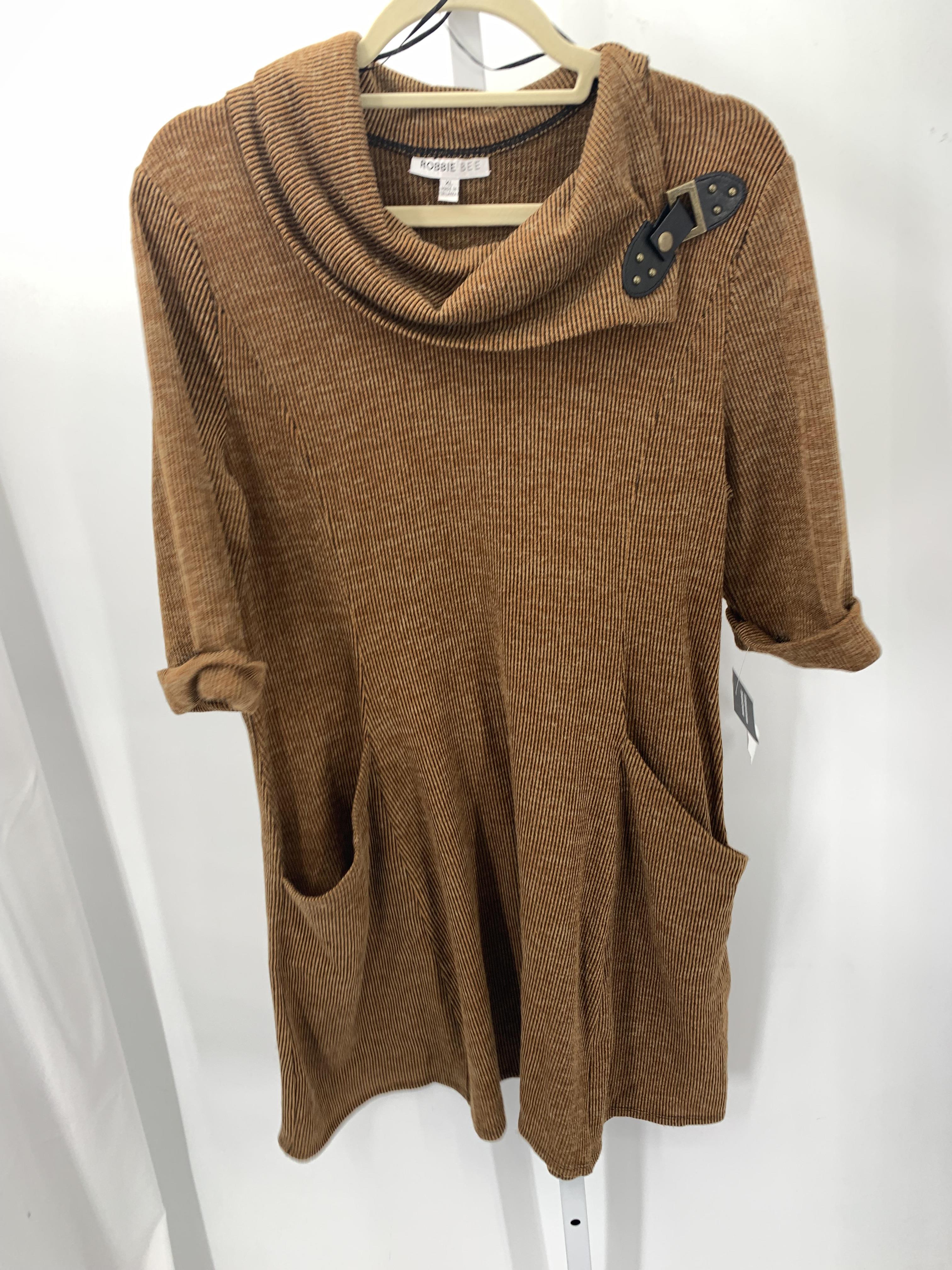 Robbie Bee Size Extra Large Misses Short Sleeve Dress