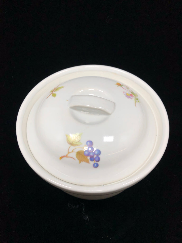 ORCHARD CASSEROLE DISH W/LID.