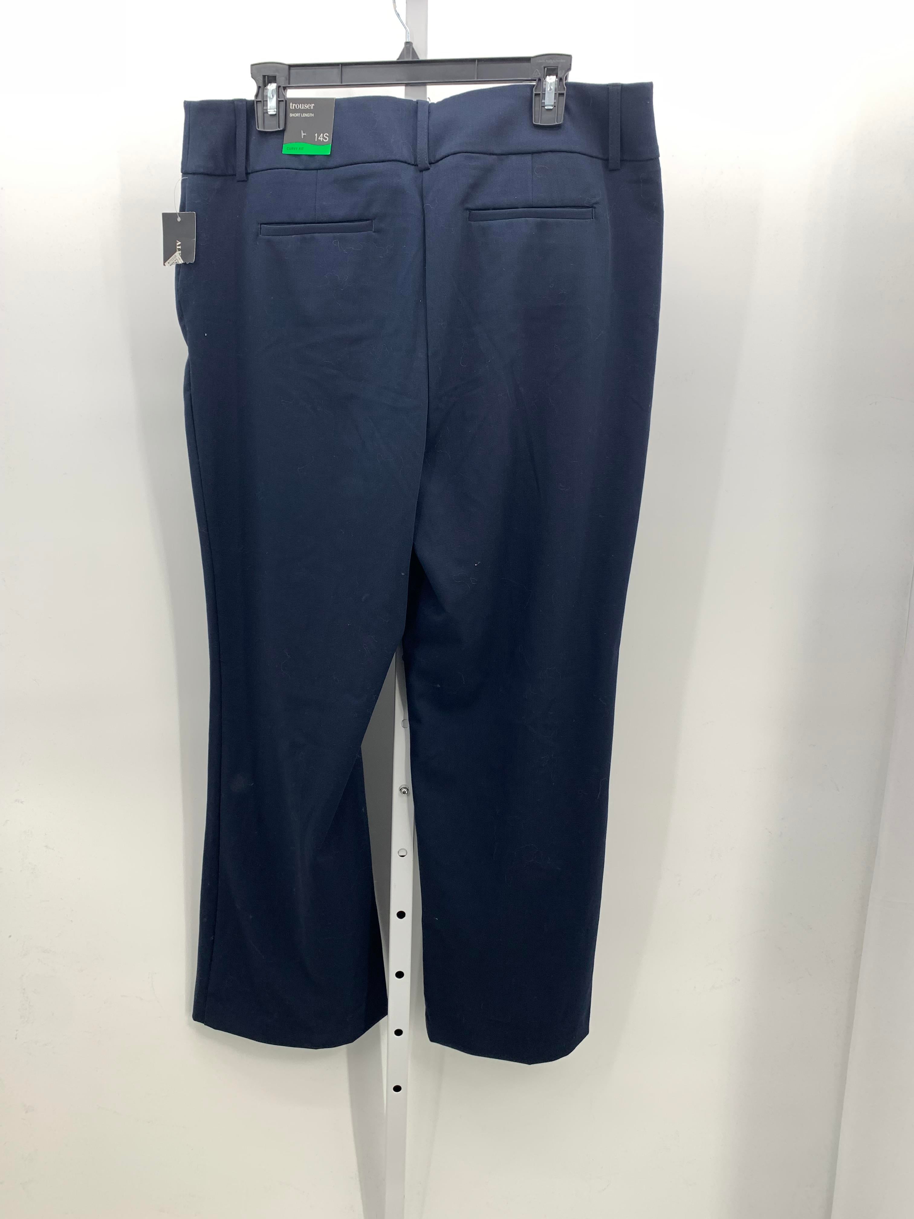 Alfani Size 14 Short Misses Pants