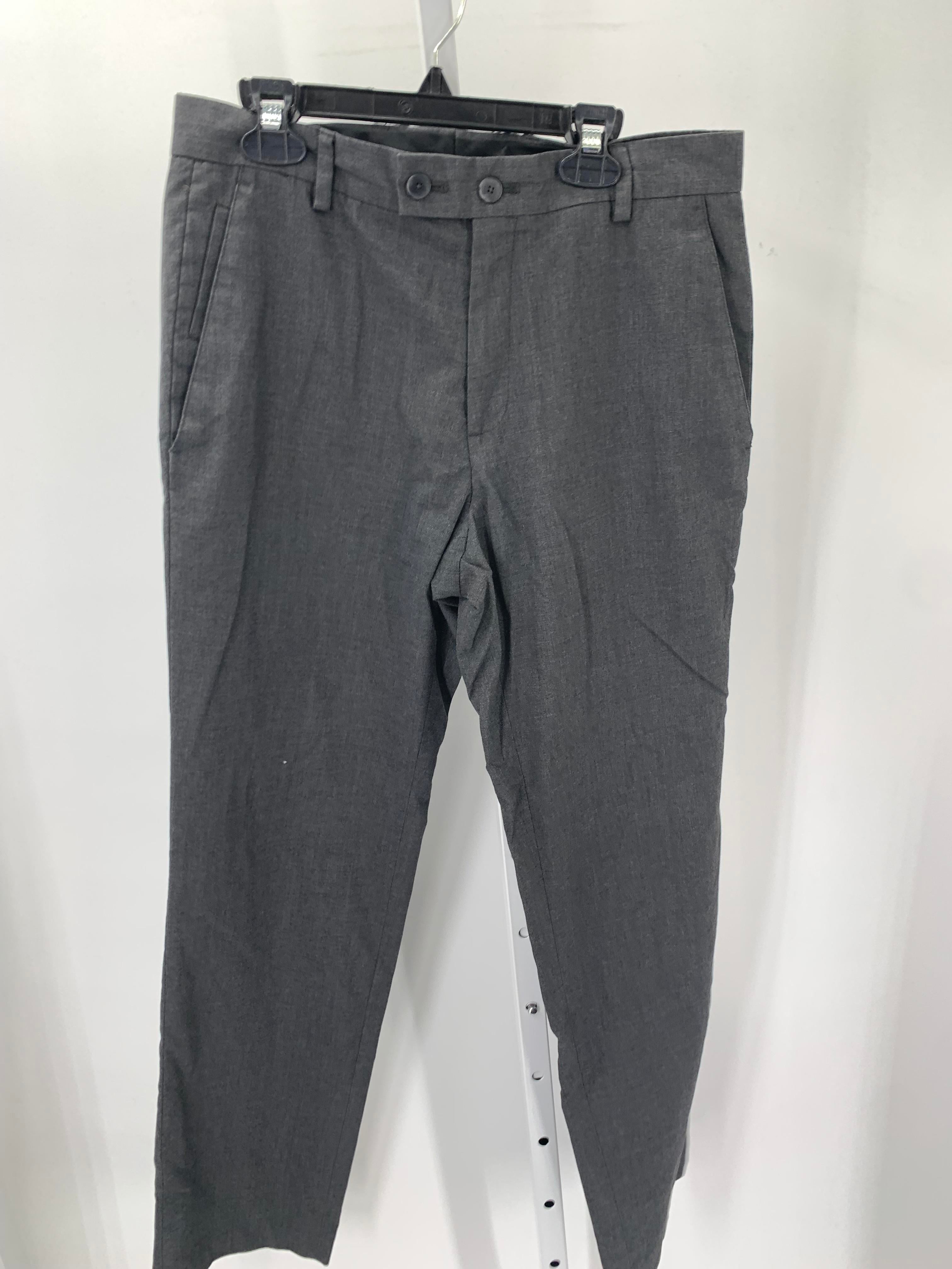 FLAT FRONT PANTS.