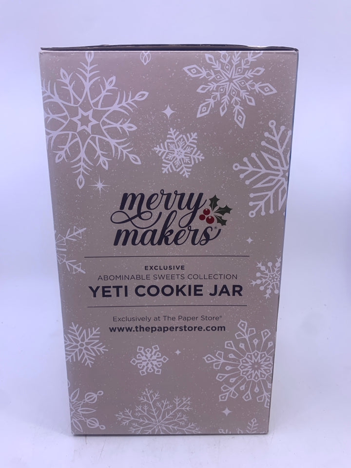 YETI COOKIE JAR.