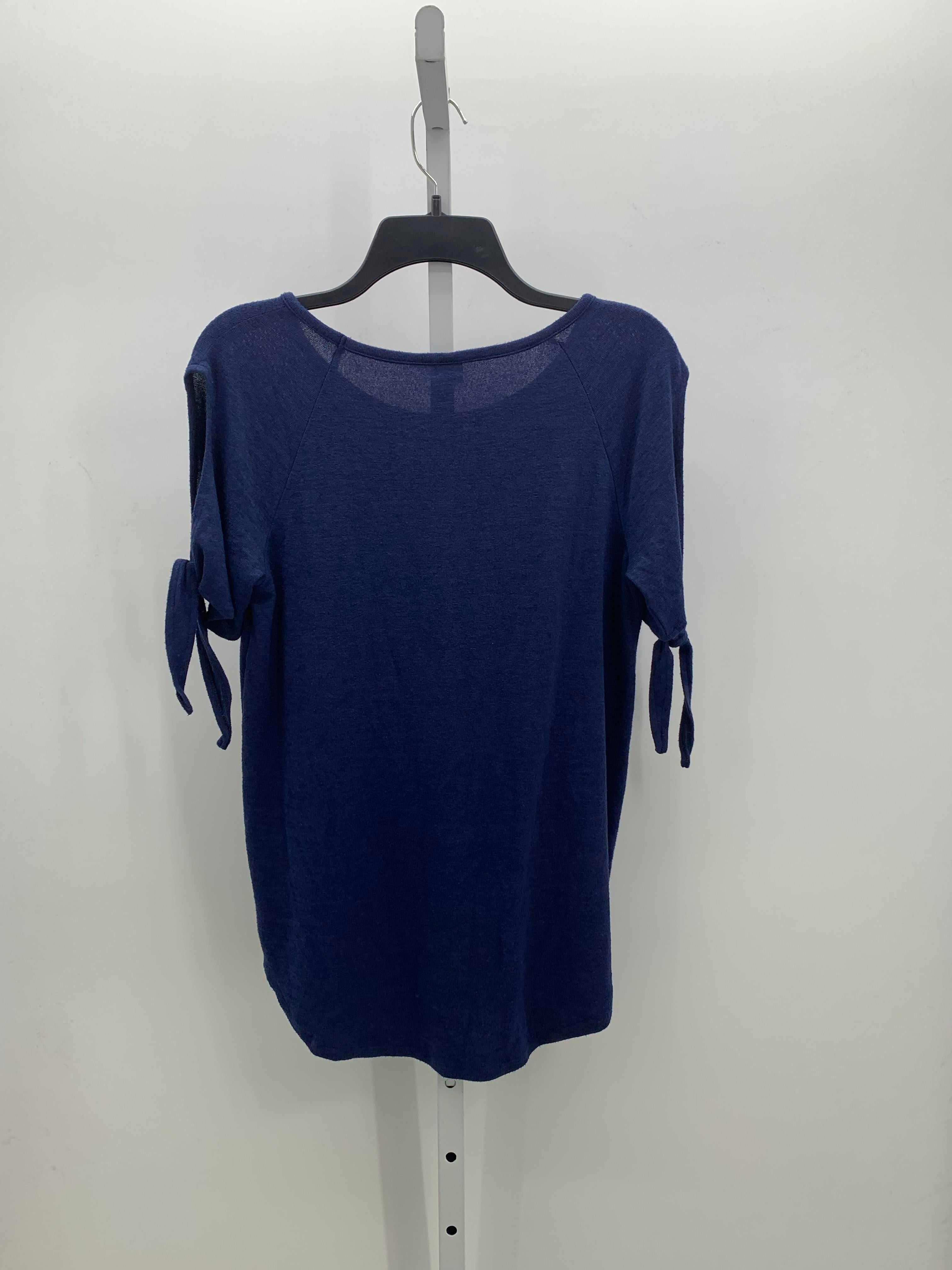 Gap Navy Size Small Maternity Short Sleeve Shirt