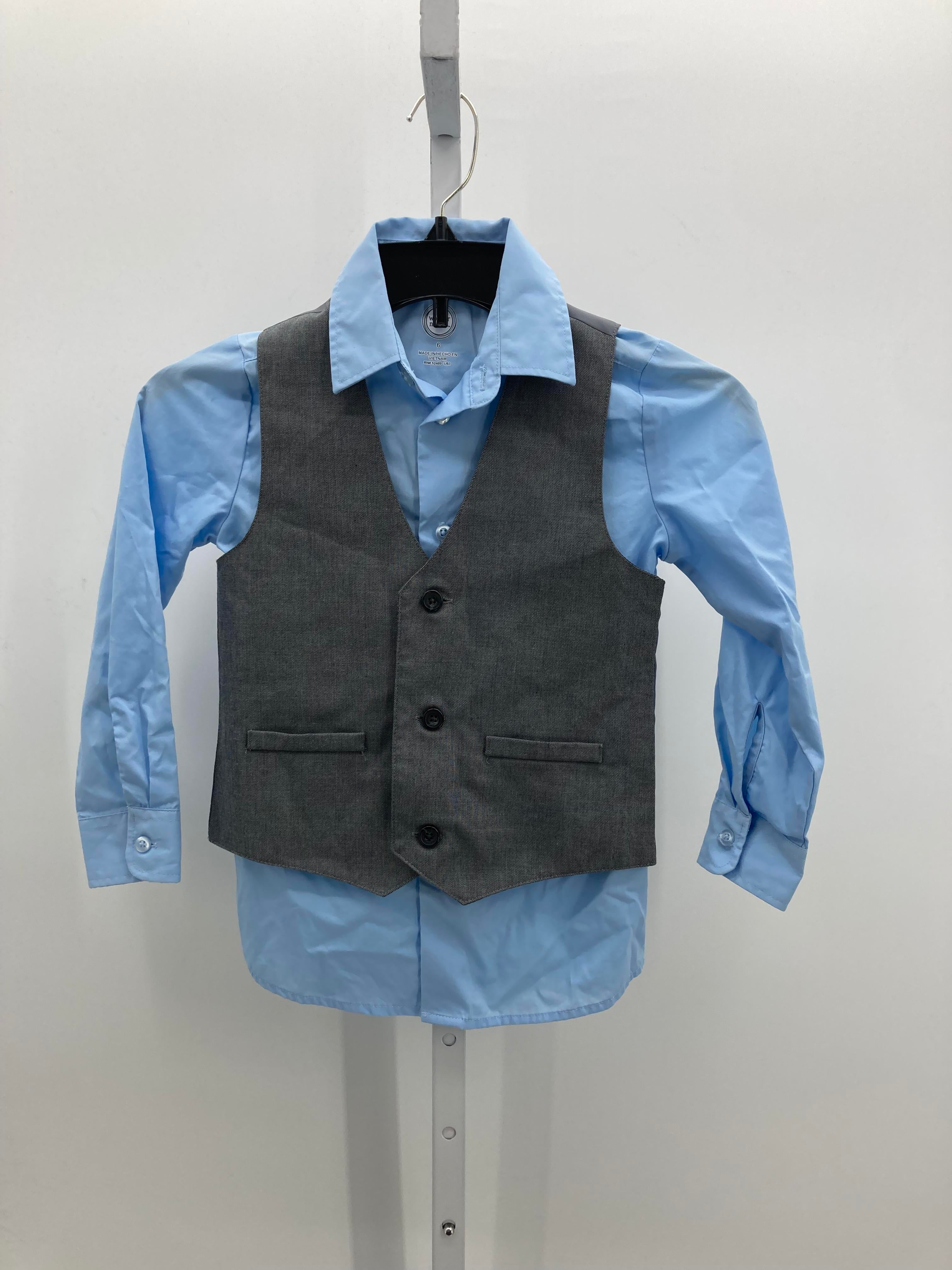 LONG SLV SHIRT BTN DOWN VEST