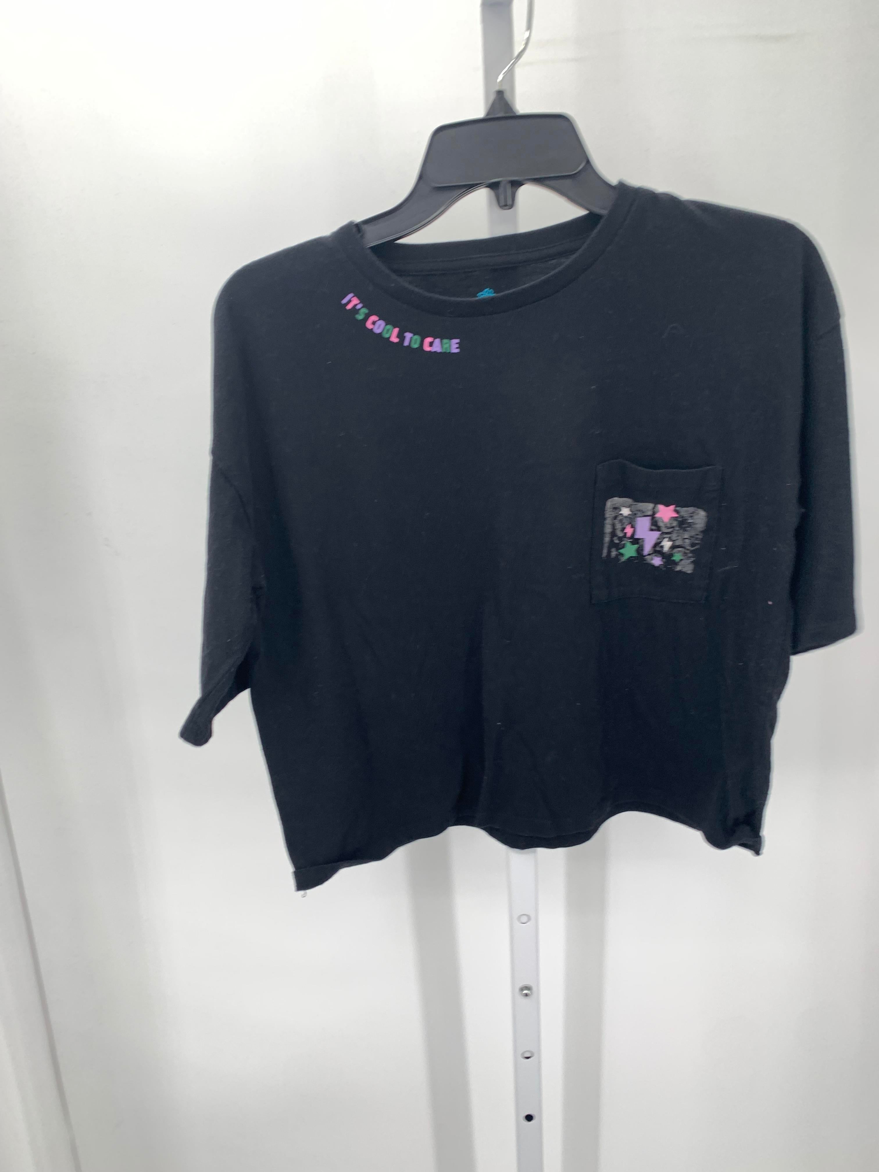 Thereabouts Size 20.5 Girls Short Sleeve Shirt
