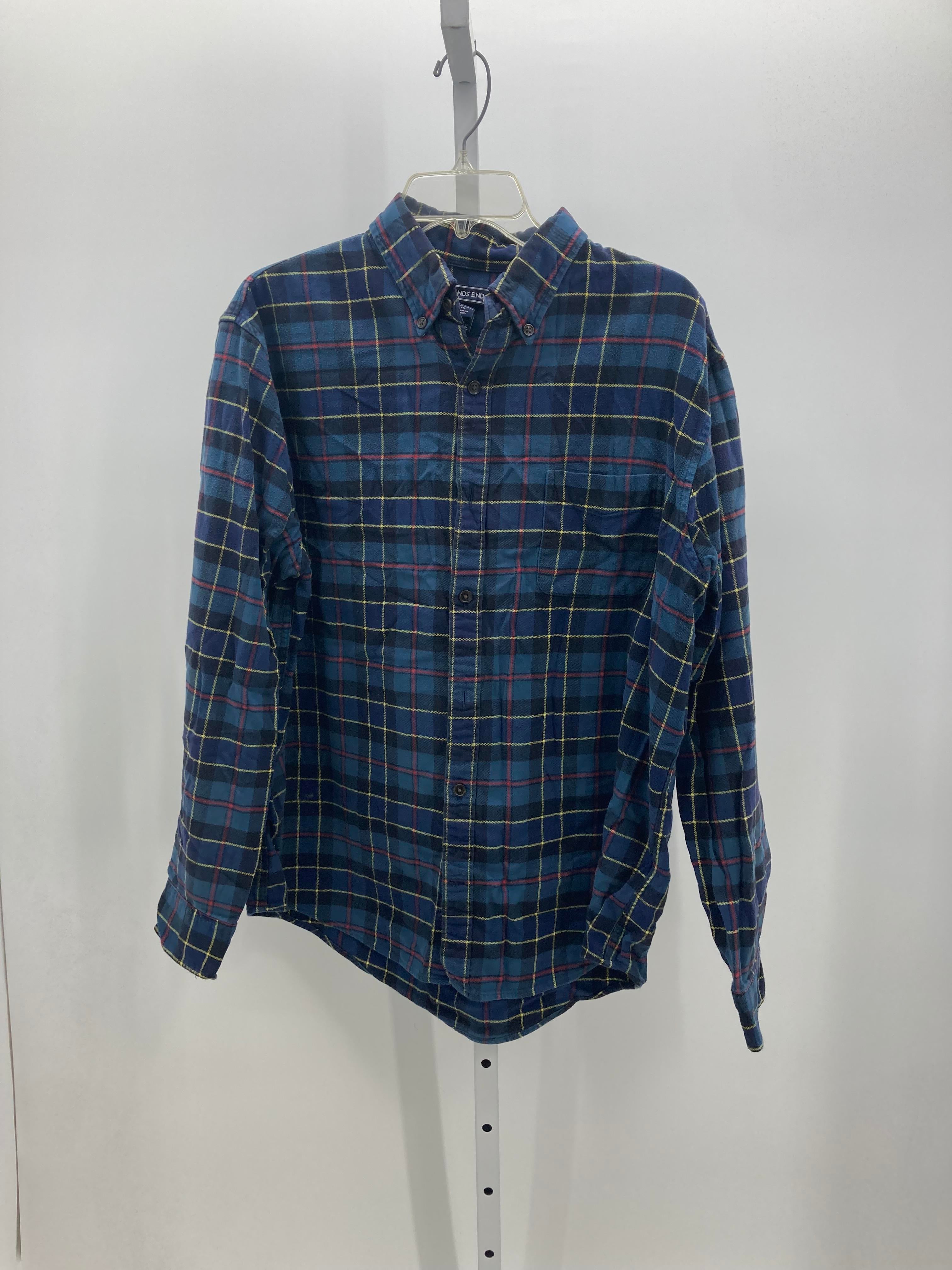 PLAID BTN DOWN