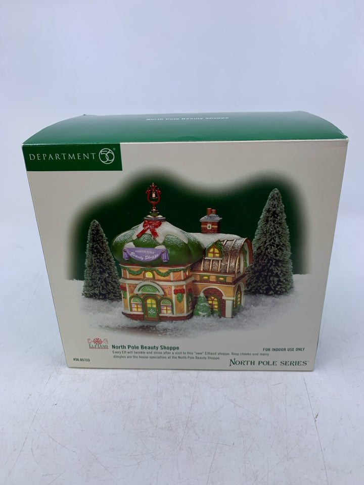 NORTH POLE BEAUTY SHOP- DEPT 56.