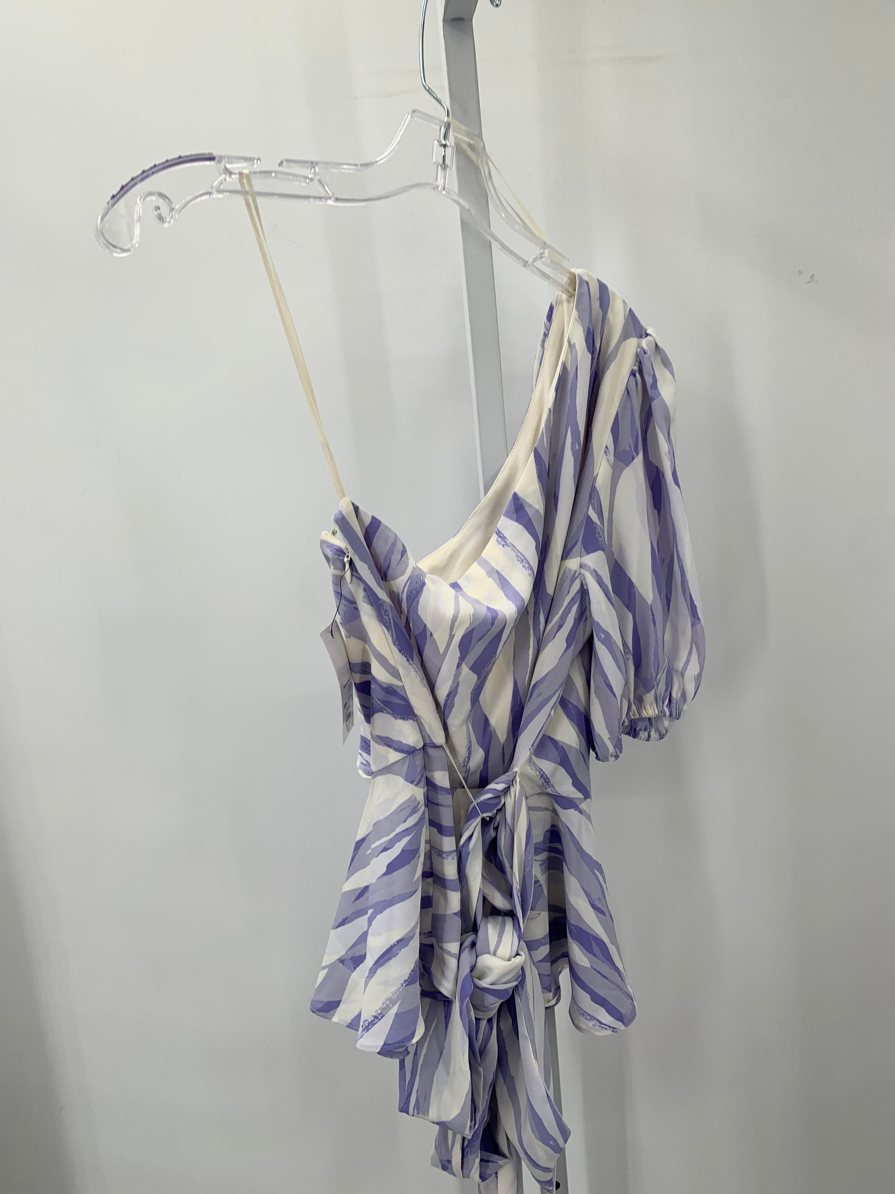 Nine West Size Medium Misses Short Sleeve Shirt