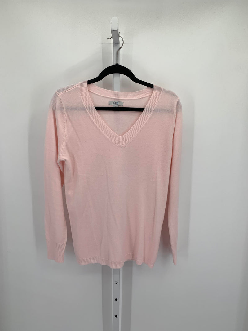 Croft & Barrow Size Small Misses Long Slv Sweater