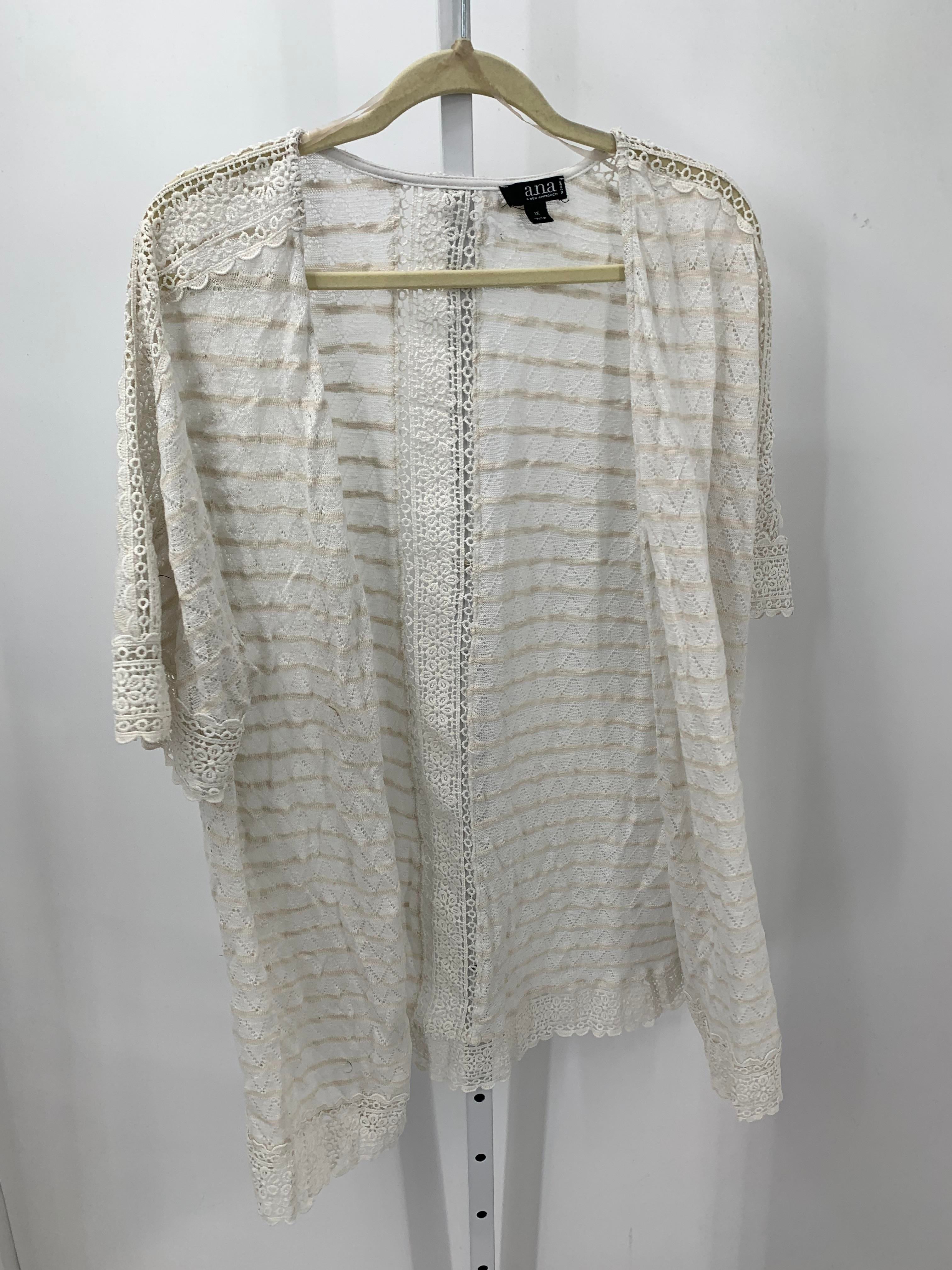 A.N.A. Size 1X Womens Cardigan