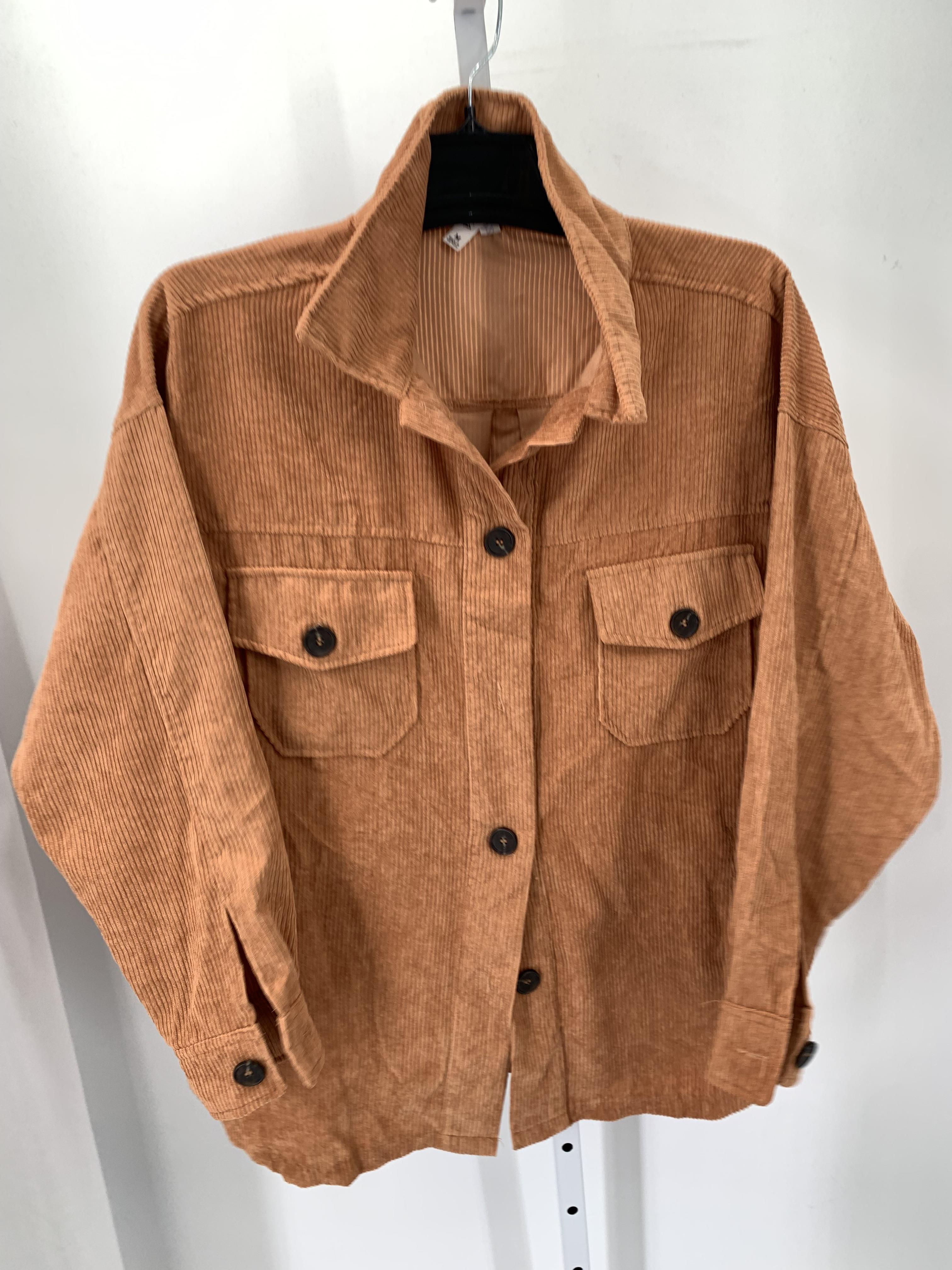 Zenana Size Medium Misses Long Sleeve Shirt